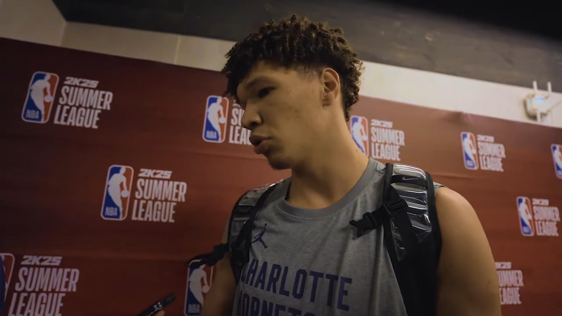 Tidjane Salaun Charlotte Hornets 14 juillet 2024