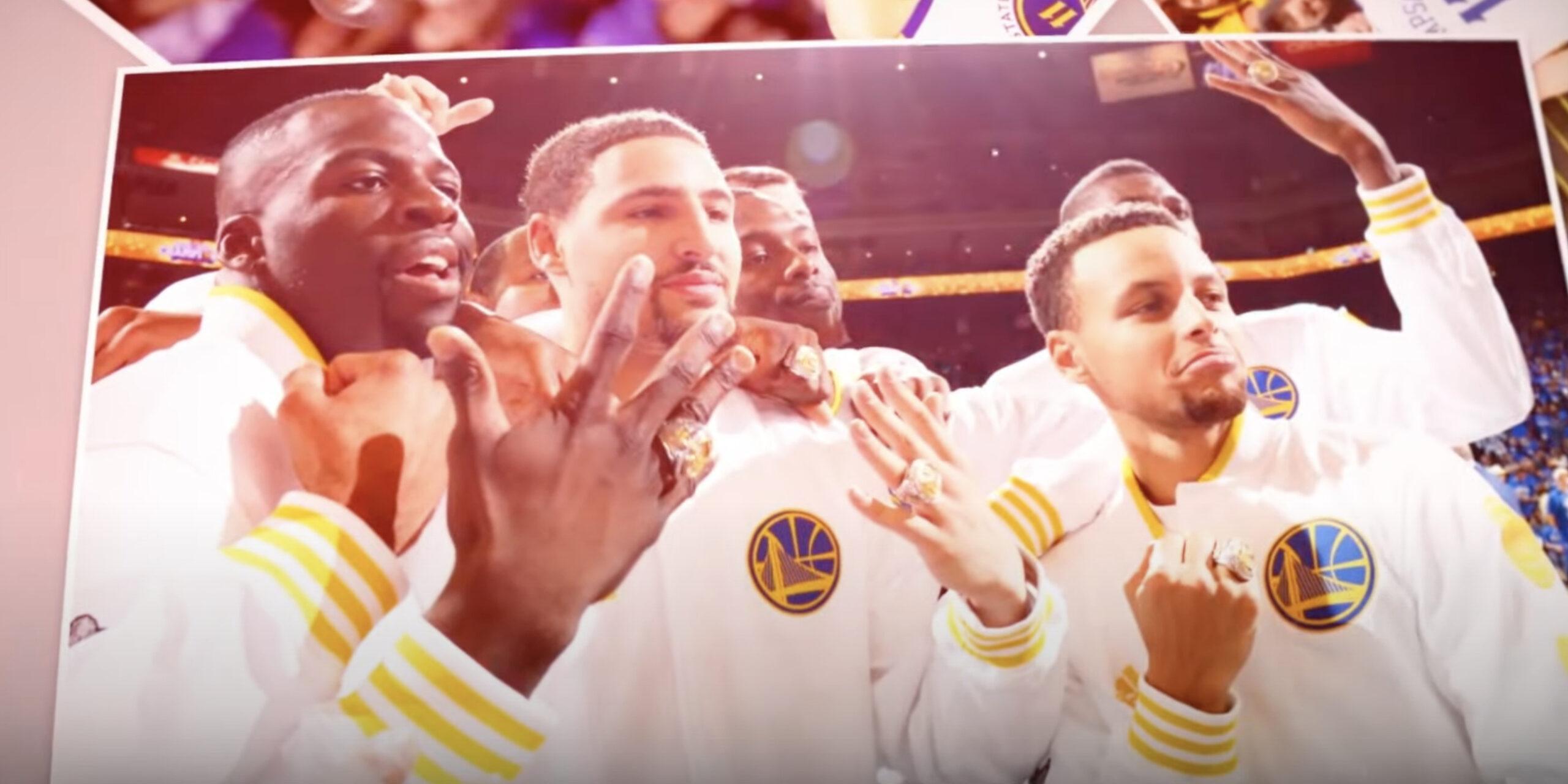 Warriors Stephen Curry Klay Thompson Draymond Green