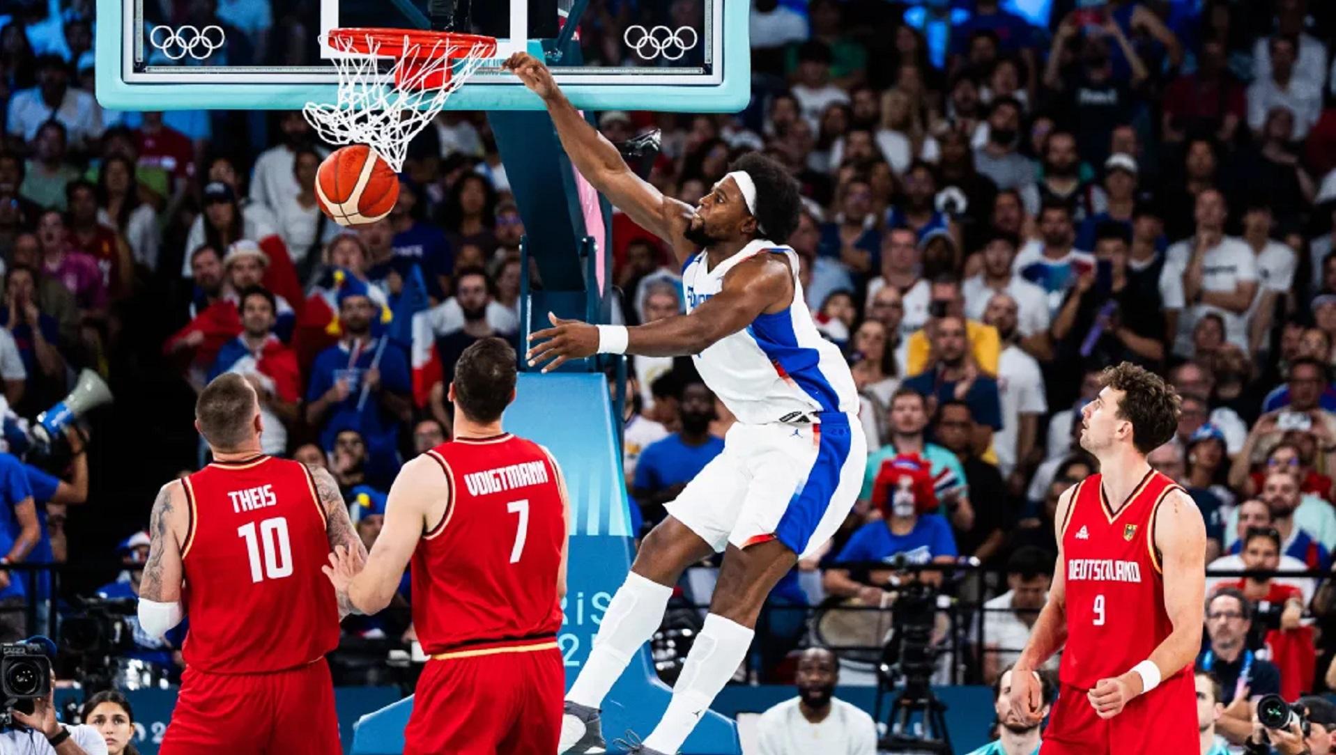 Guerschon Yabusele Equipe de France JO Paris 2024 8 août