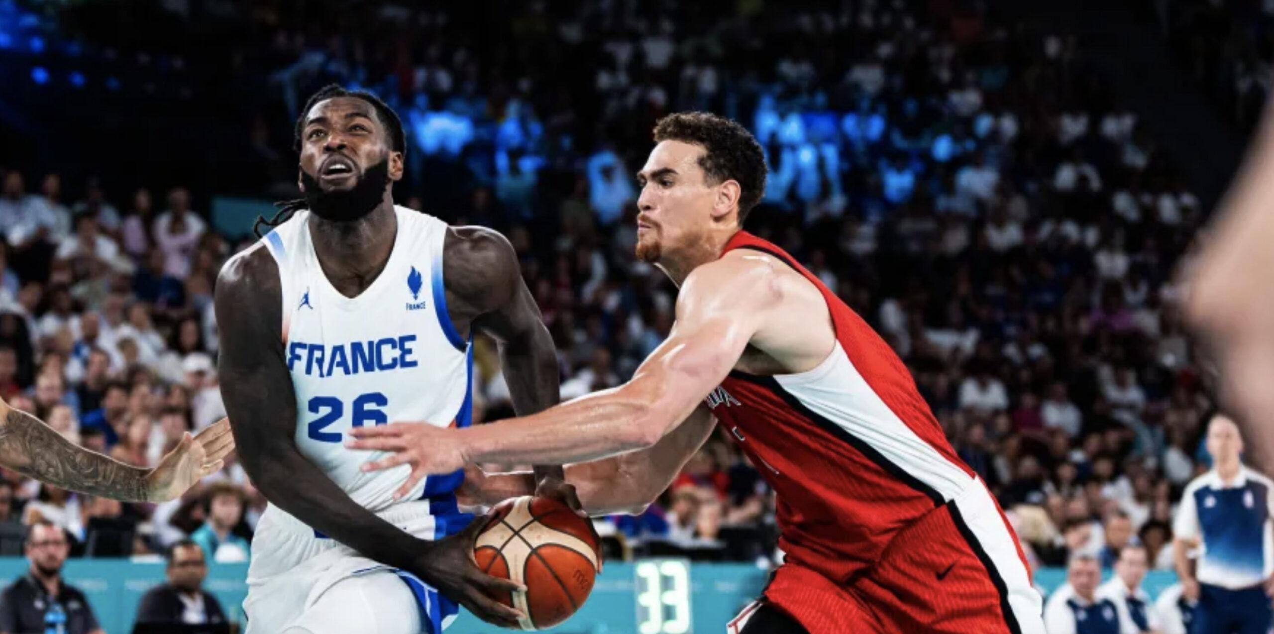 Matthias Lessort JO Paris 2024 Équipe de France