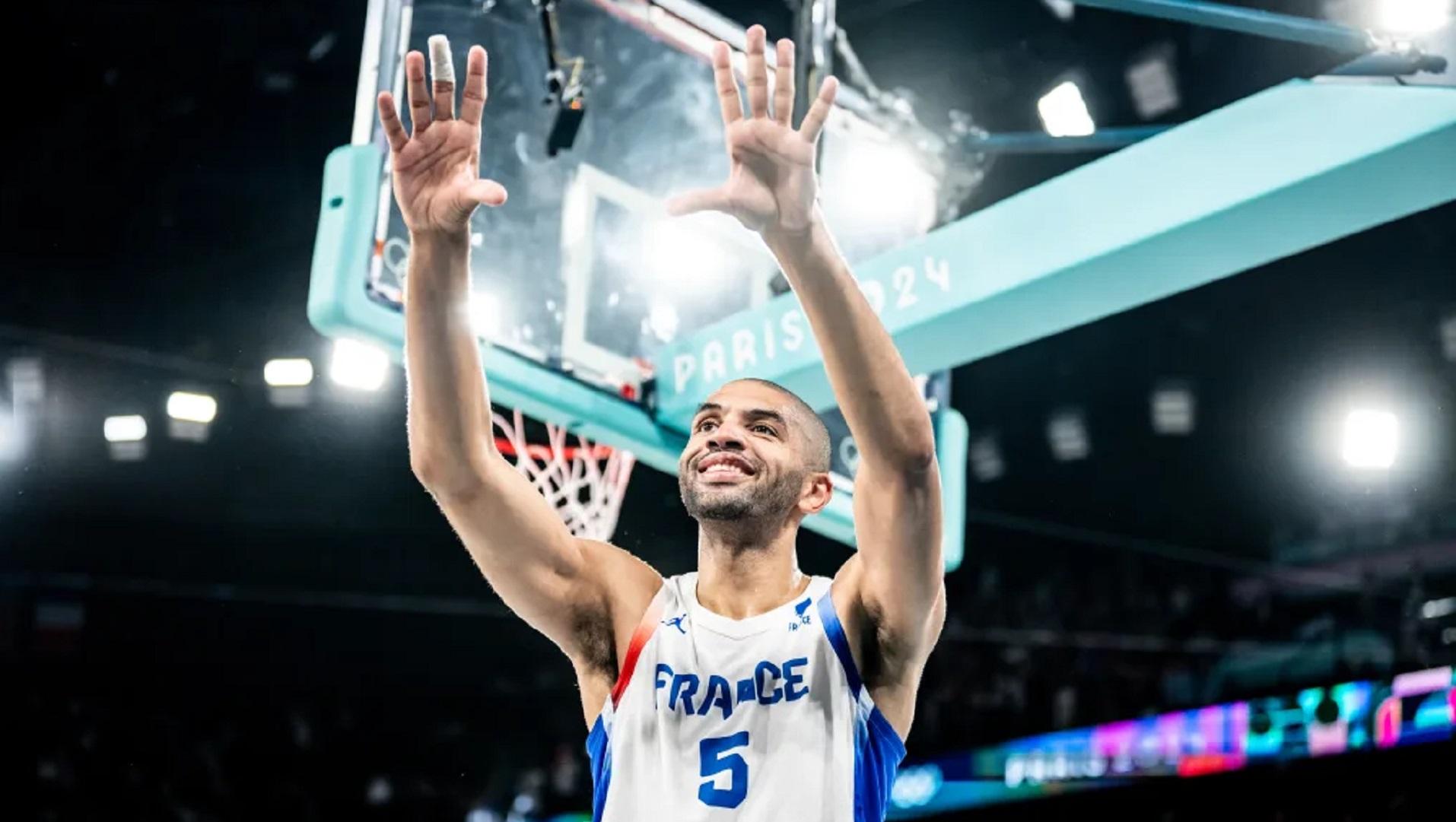 Nicolas Batum JO Paris 2024 France 8 août 2024