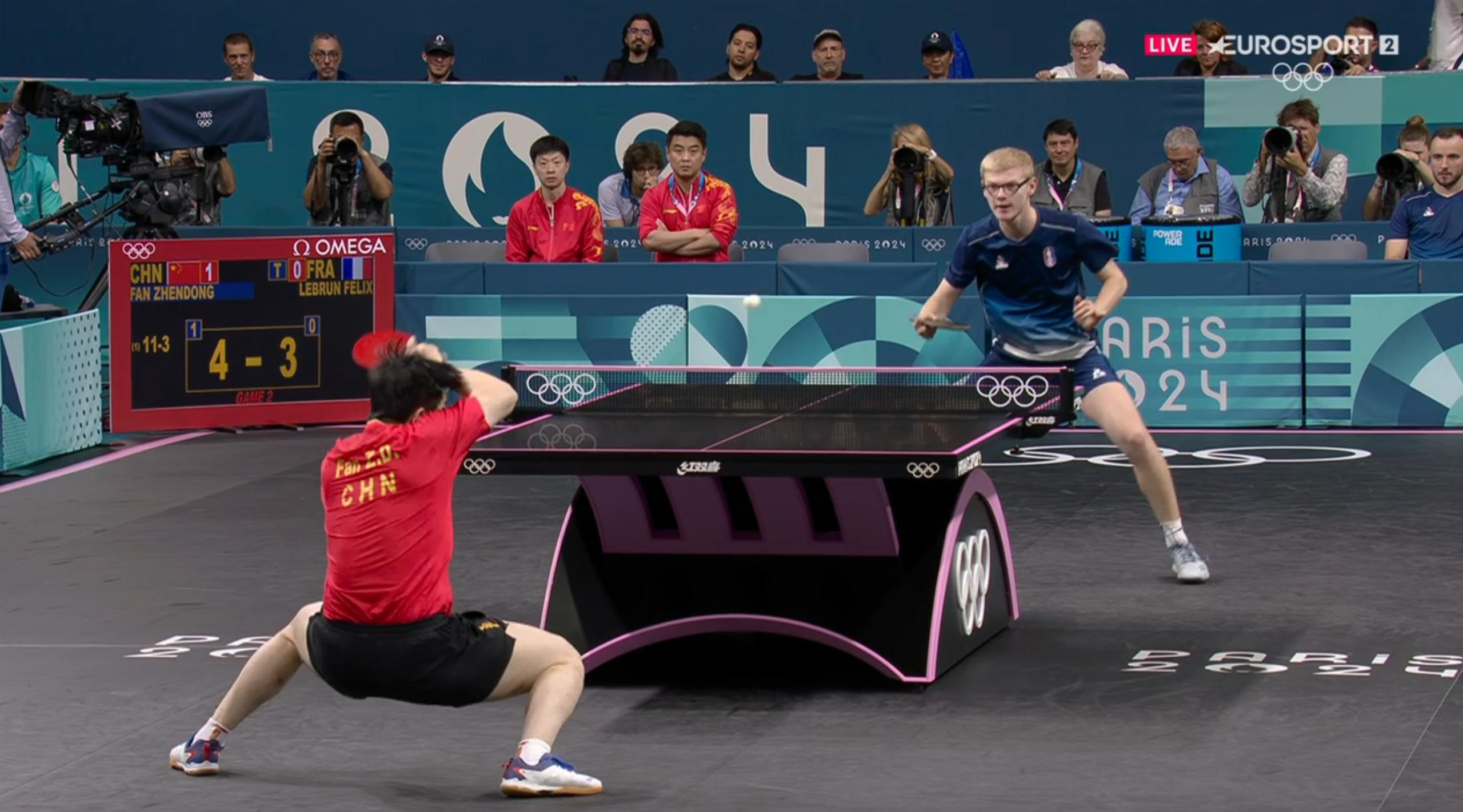 Félix Lebrun France Chine 8 aout 2024