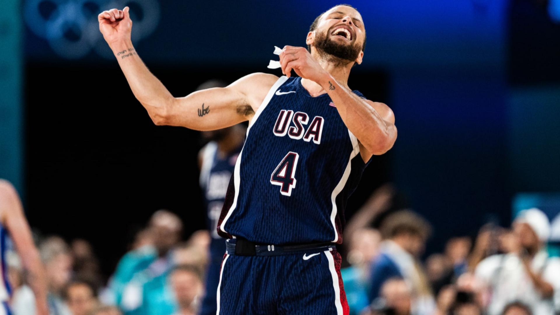 Stephen Curry Team USA 11 août 2024