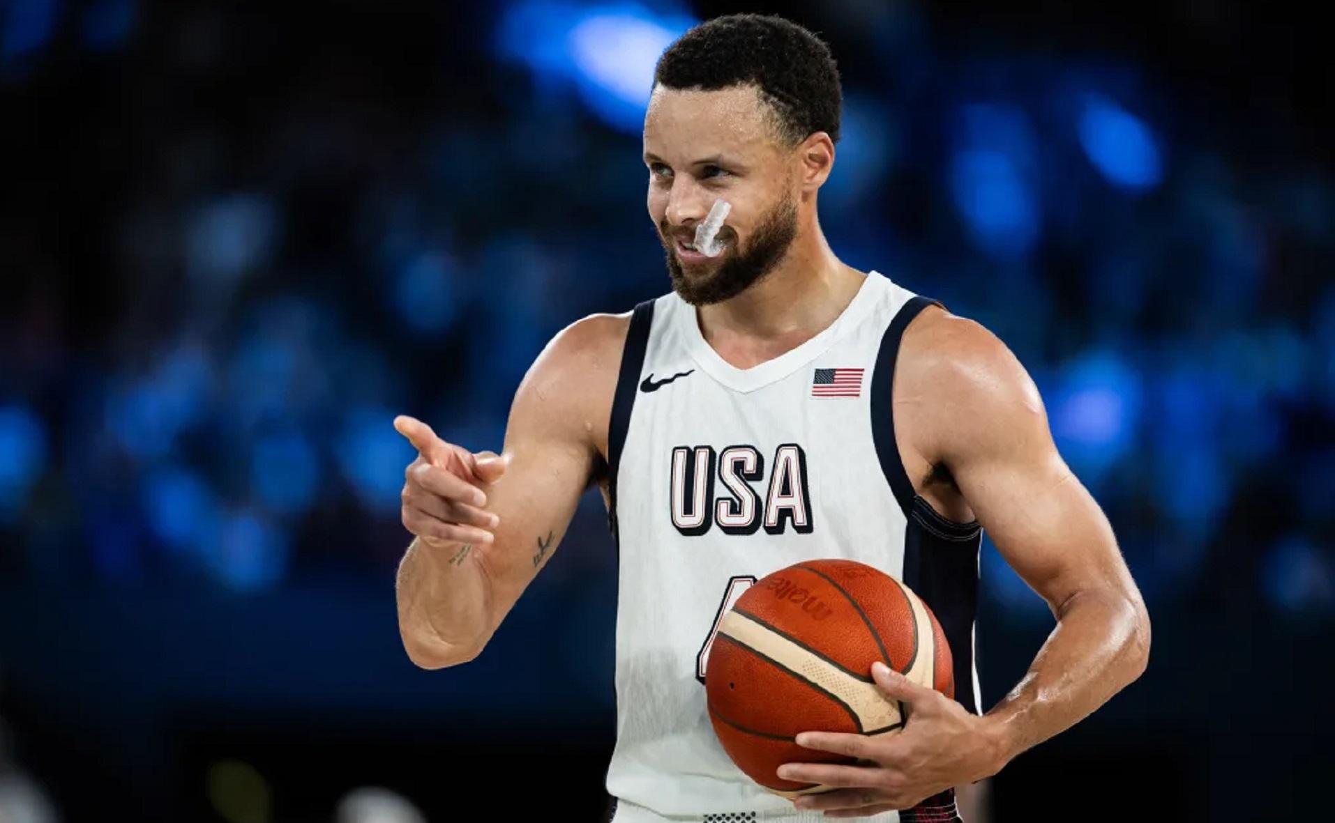 Stephen Curry Team USA JO Paris 2024
