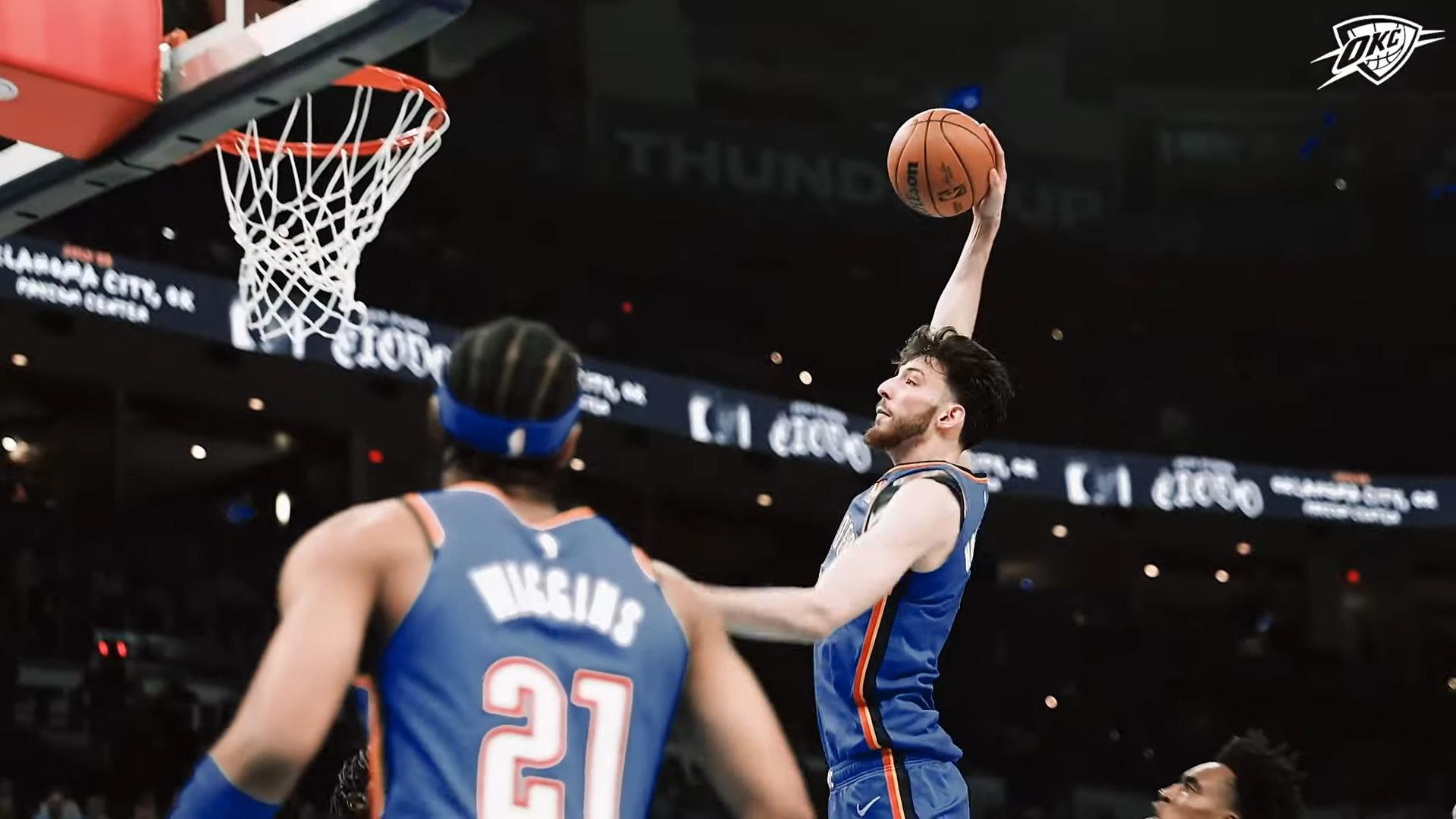 Chet Holmgren OKC Thunder 2 septembre 2024