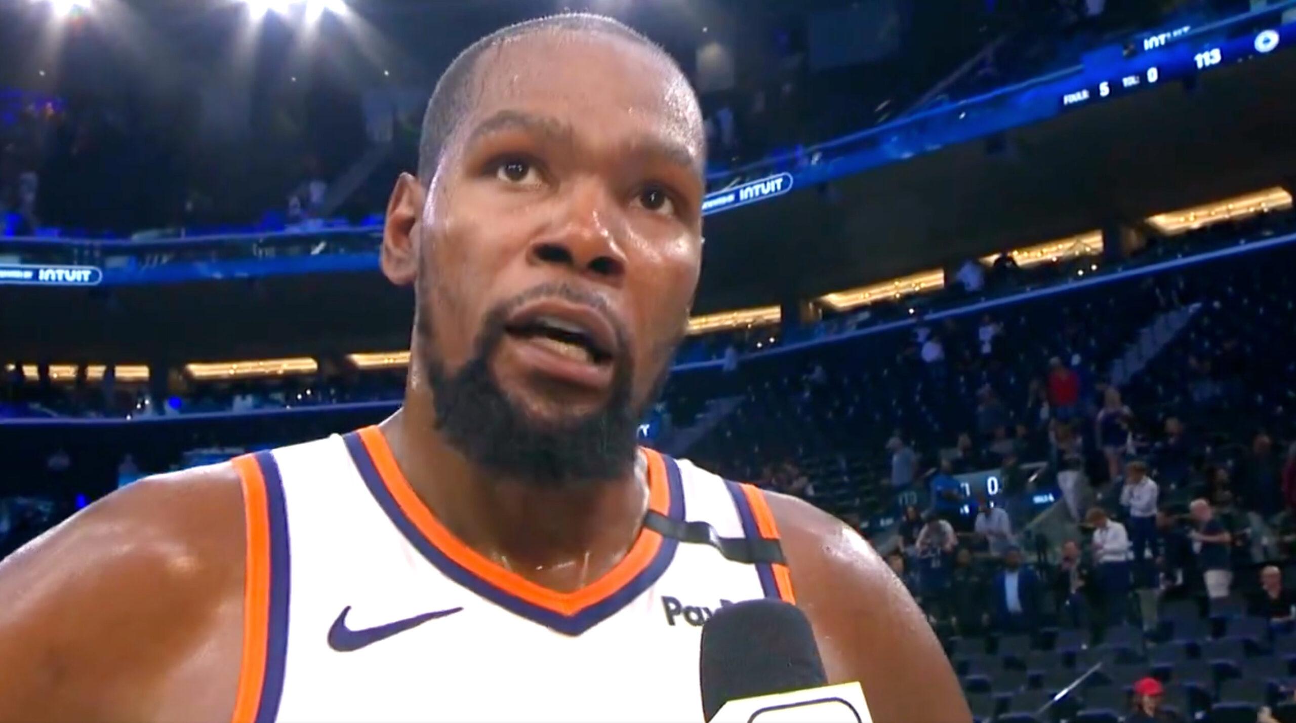 Kevin Durant 24 octobre 2024