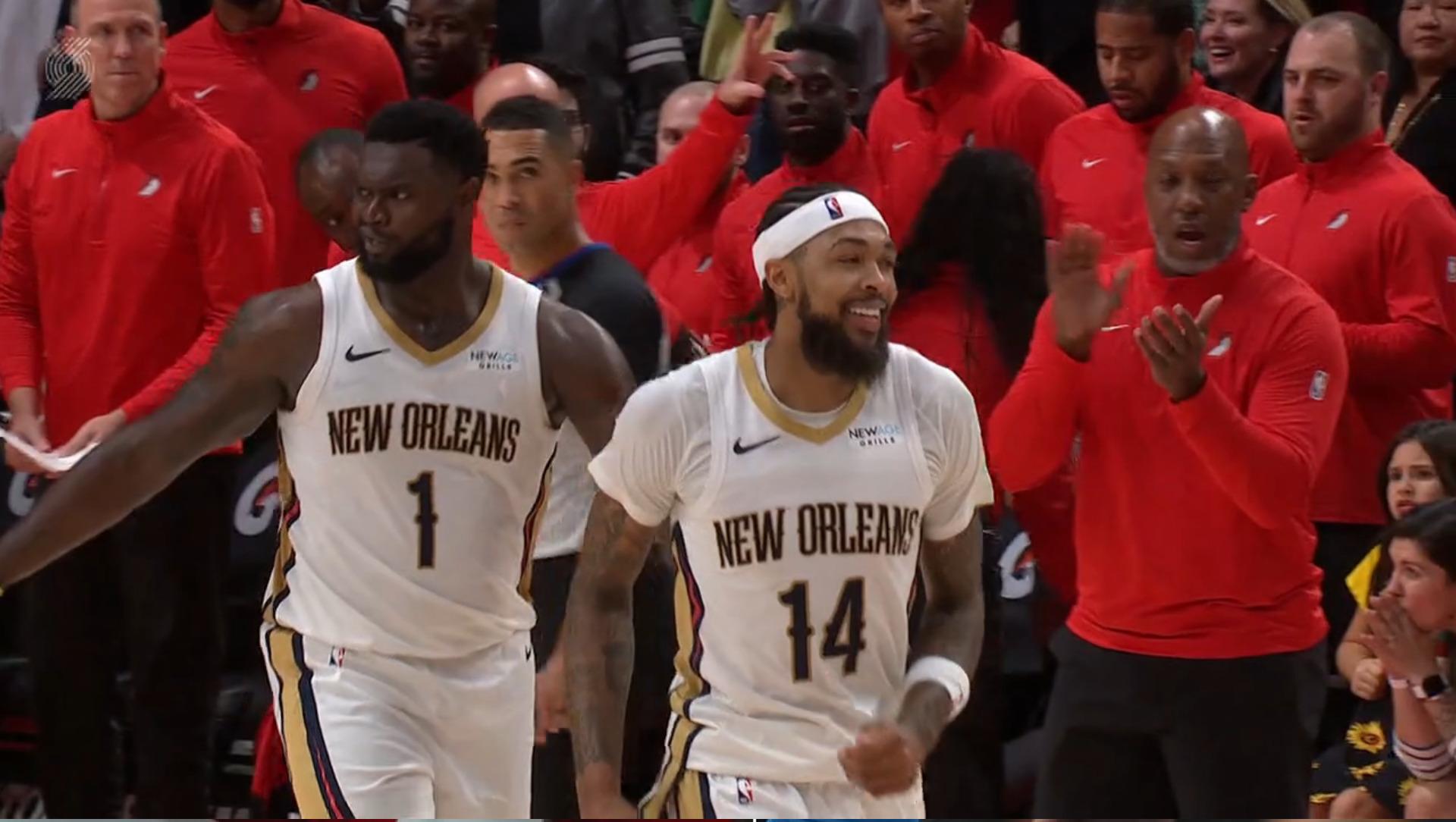 Résumé NBA Zion Williams Brandon Ingram Pelicans 26 octobre 2024