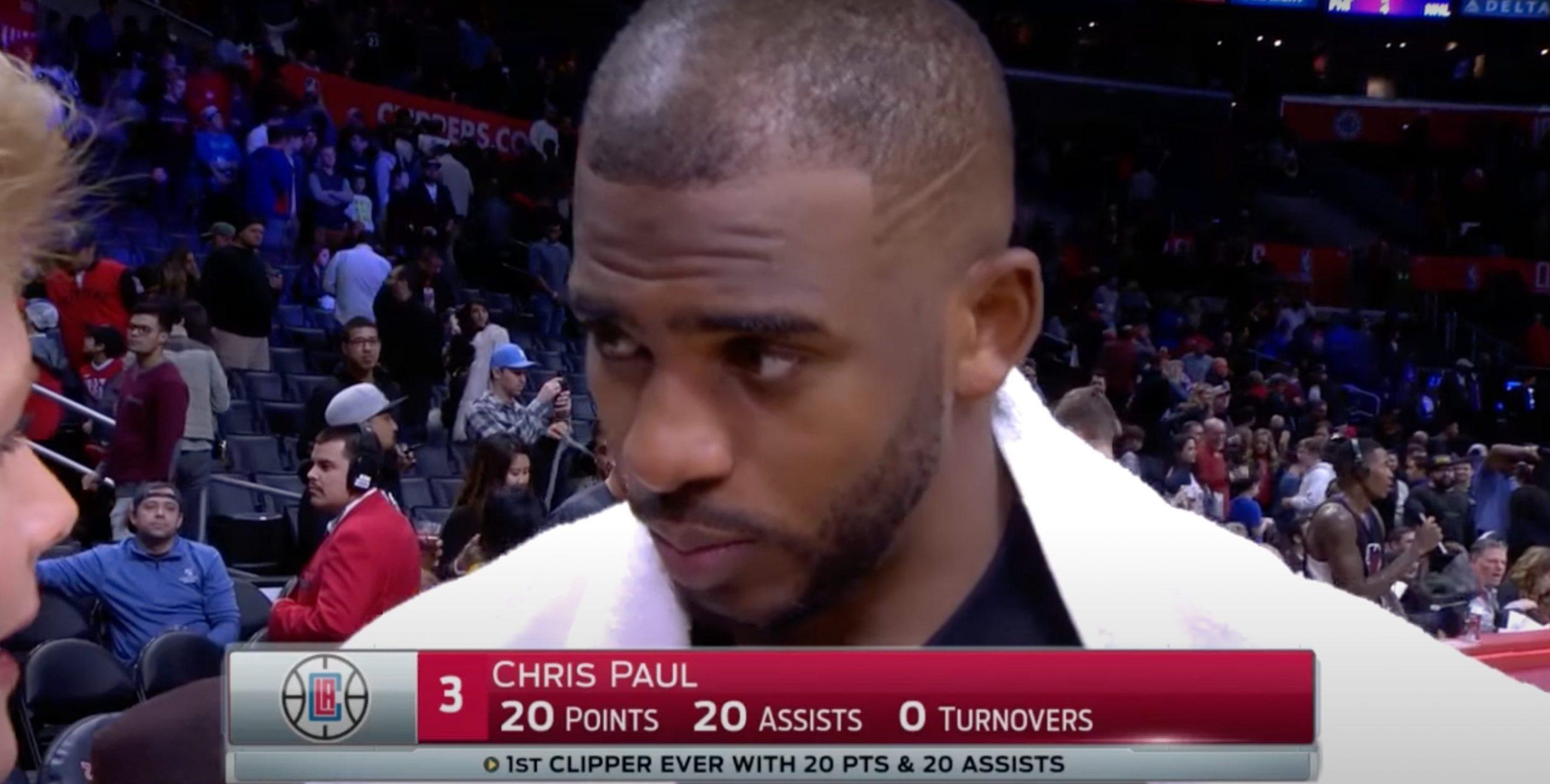 Chris Paul flashback 2016