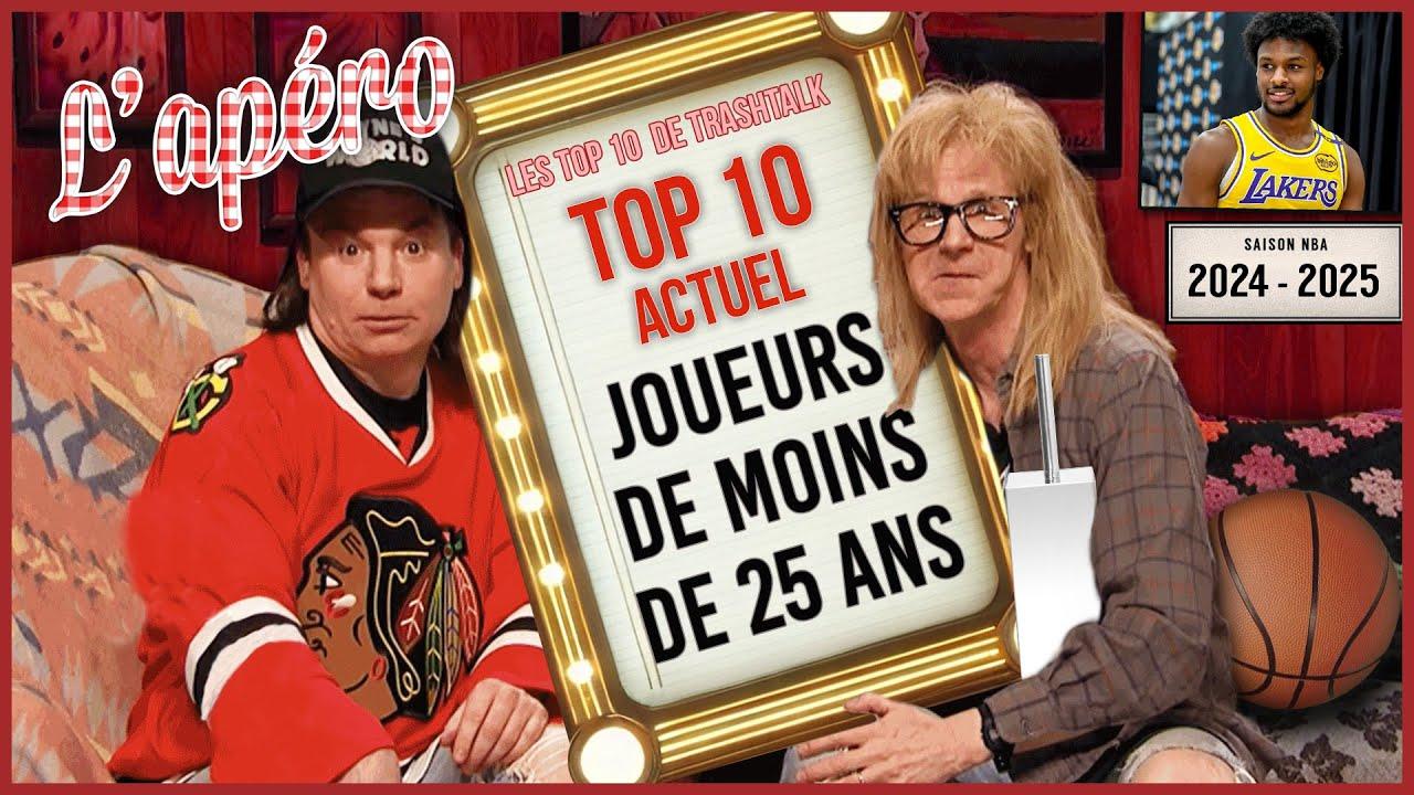 Top 10 joueurs moins de 25 ans