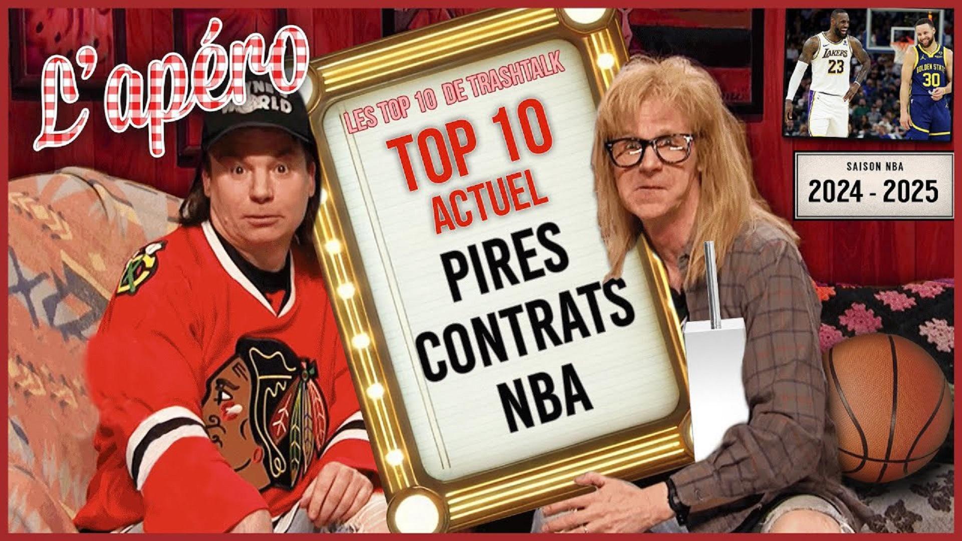 Apéro TrashTalk Top 10 actuel contrats 6 janvier 2025