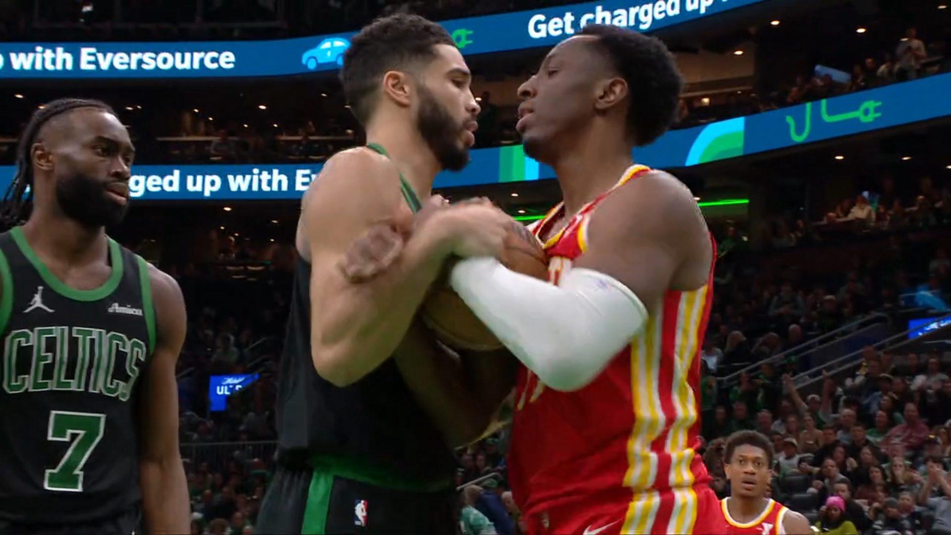 Tatum Okongwu Celtics Hawks 19 janvier 2025