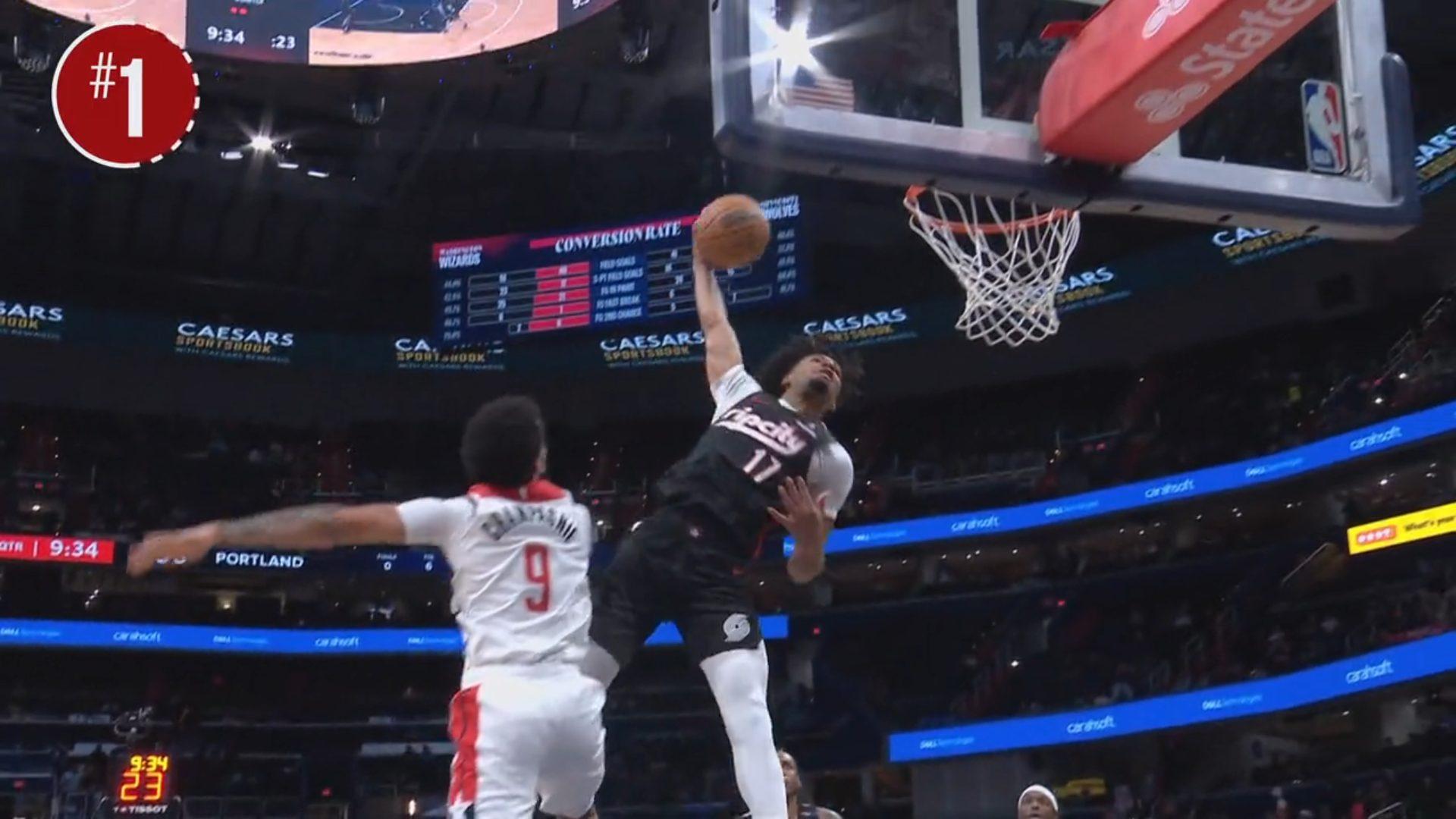 Shaedon Sharpe Blazers NBA Top 10 27 février 2025