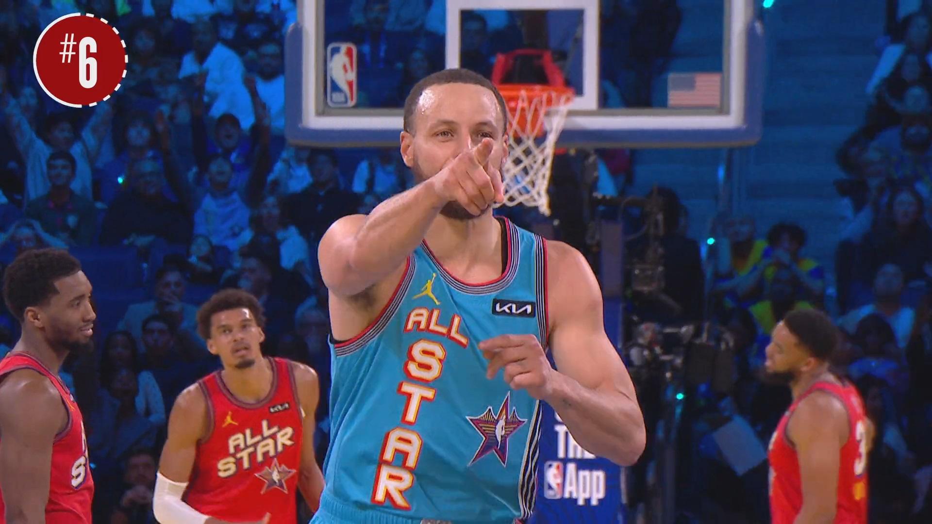 Stephen Curry NBA Top 10 All-Star Game 2025