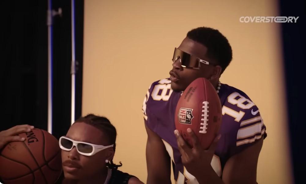 anthony edwards justin jefferson super bowl