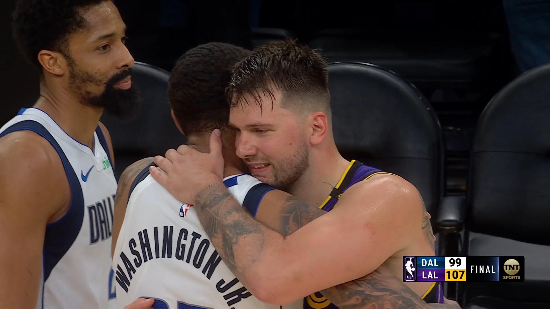 luka doncic mavericks lakers retrouvailles