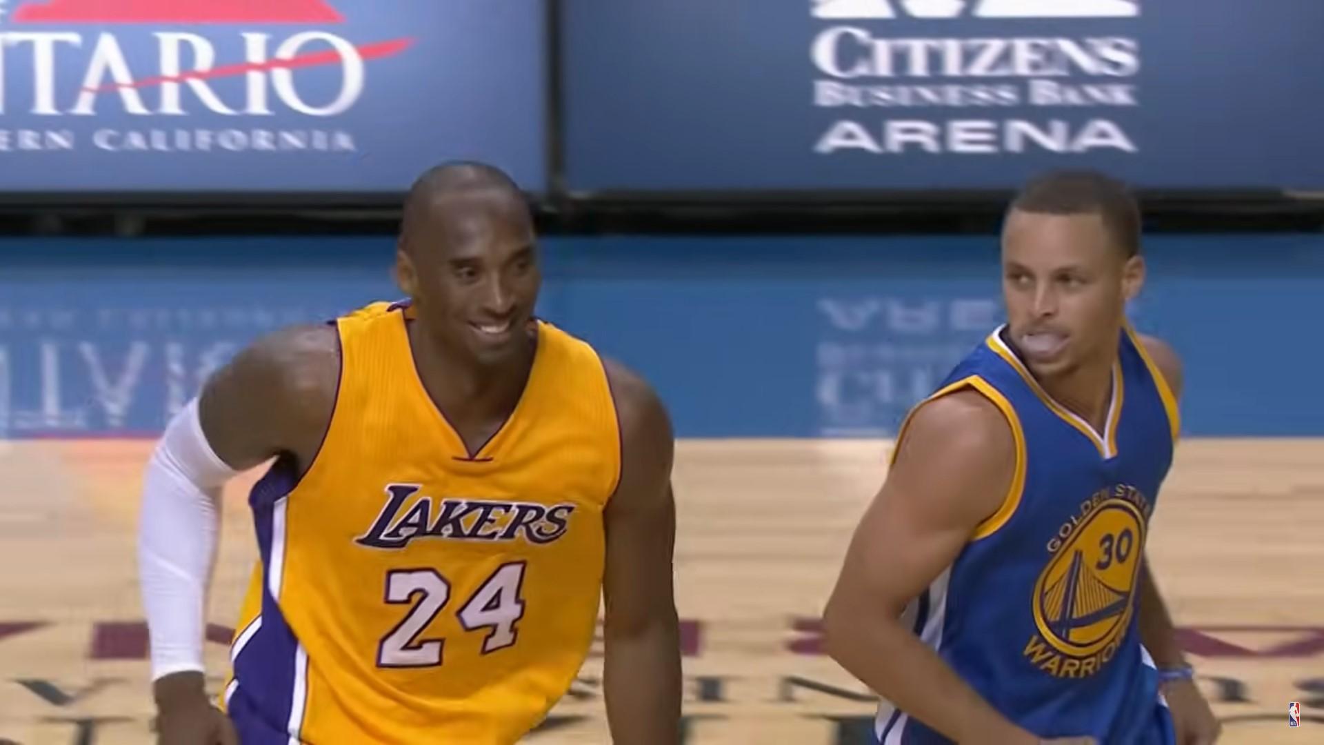 stephen curry kobe bryant