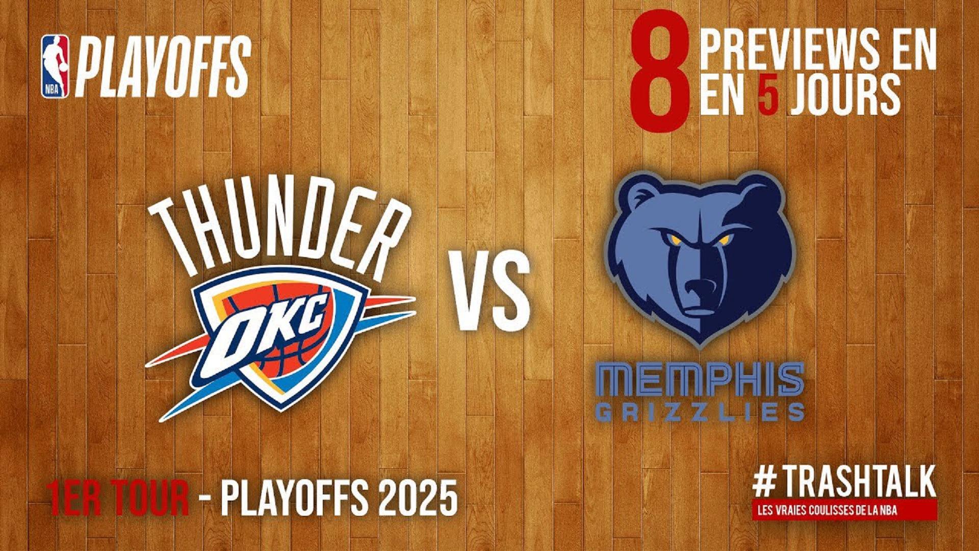 Apéro TrashTalk Thunder Grizzlies 19 avril 2025