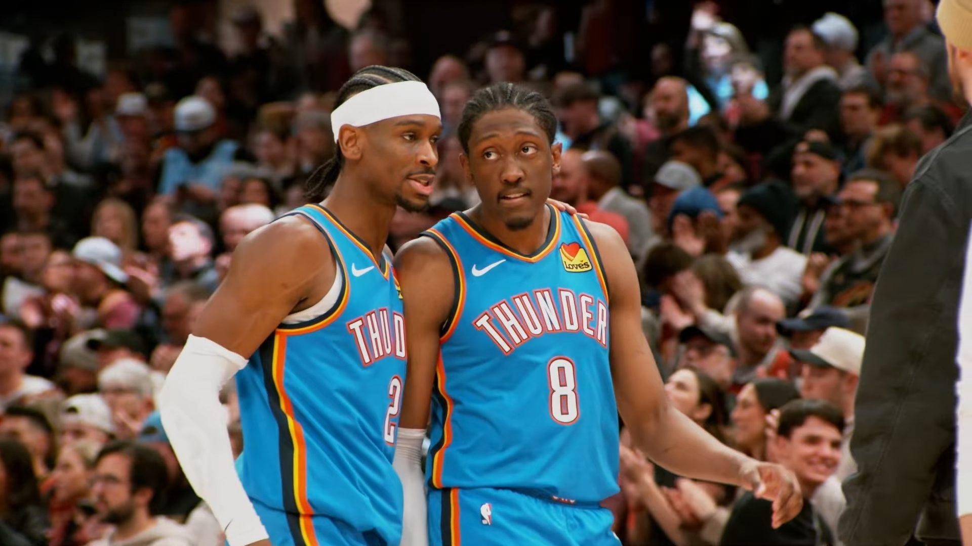 Shai Gilgeous-Alexander Jalen Williams Thunder 21 mai 2025