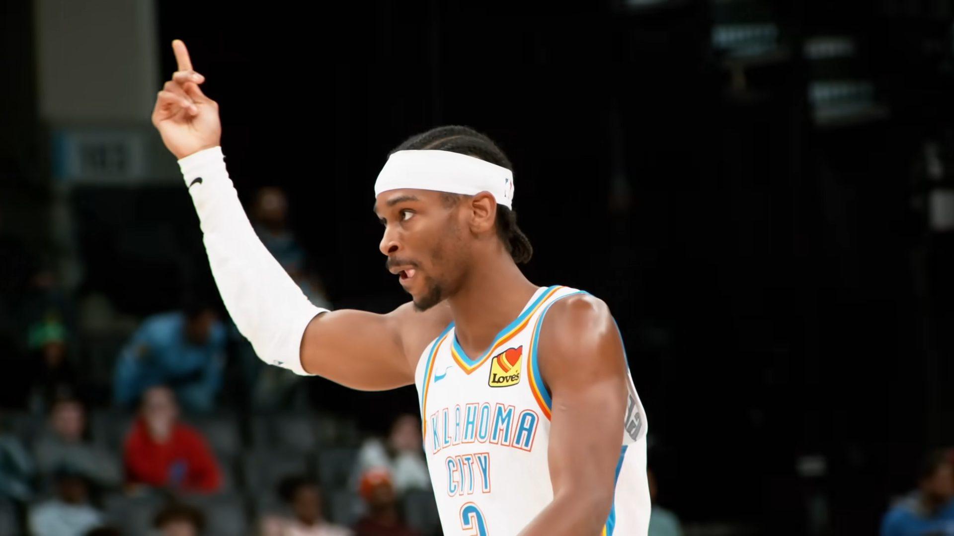 Shai Gilgeous-Alexander Thunder 1 mai 2025