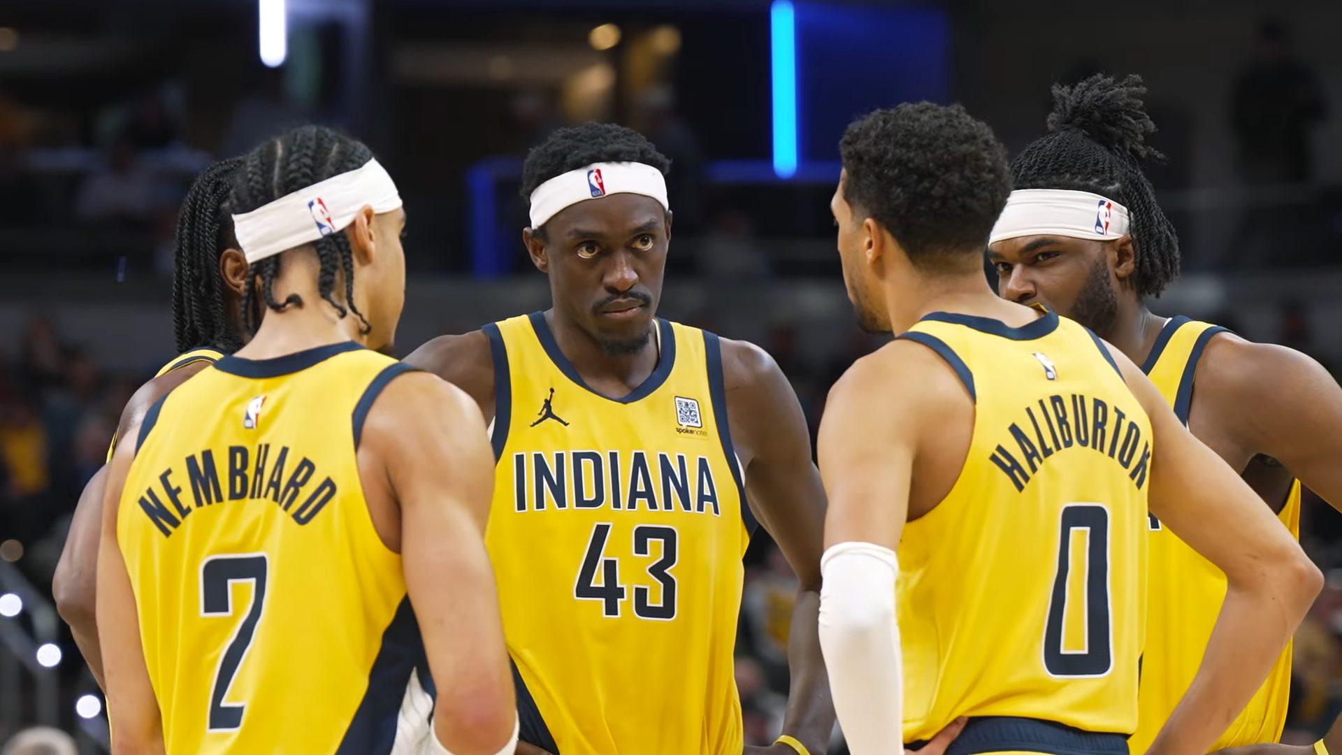 Tyrese Haliburton Pascal Siakam Indiana Pacers 23 avril 2025