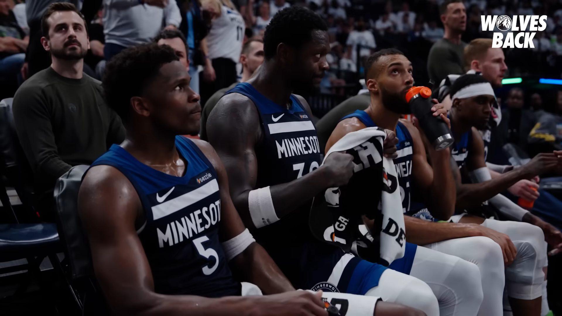 Wolves Edwards Randle Gobert 17 mai 2025