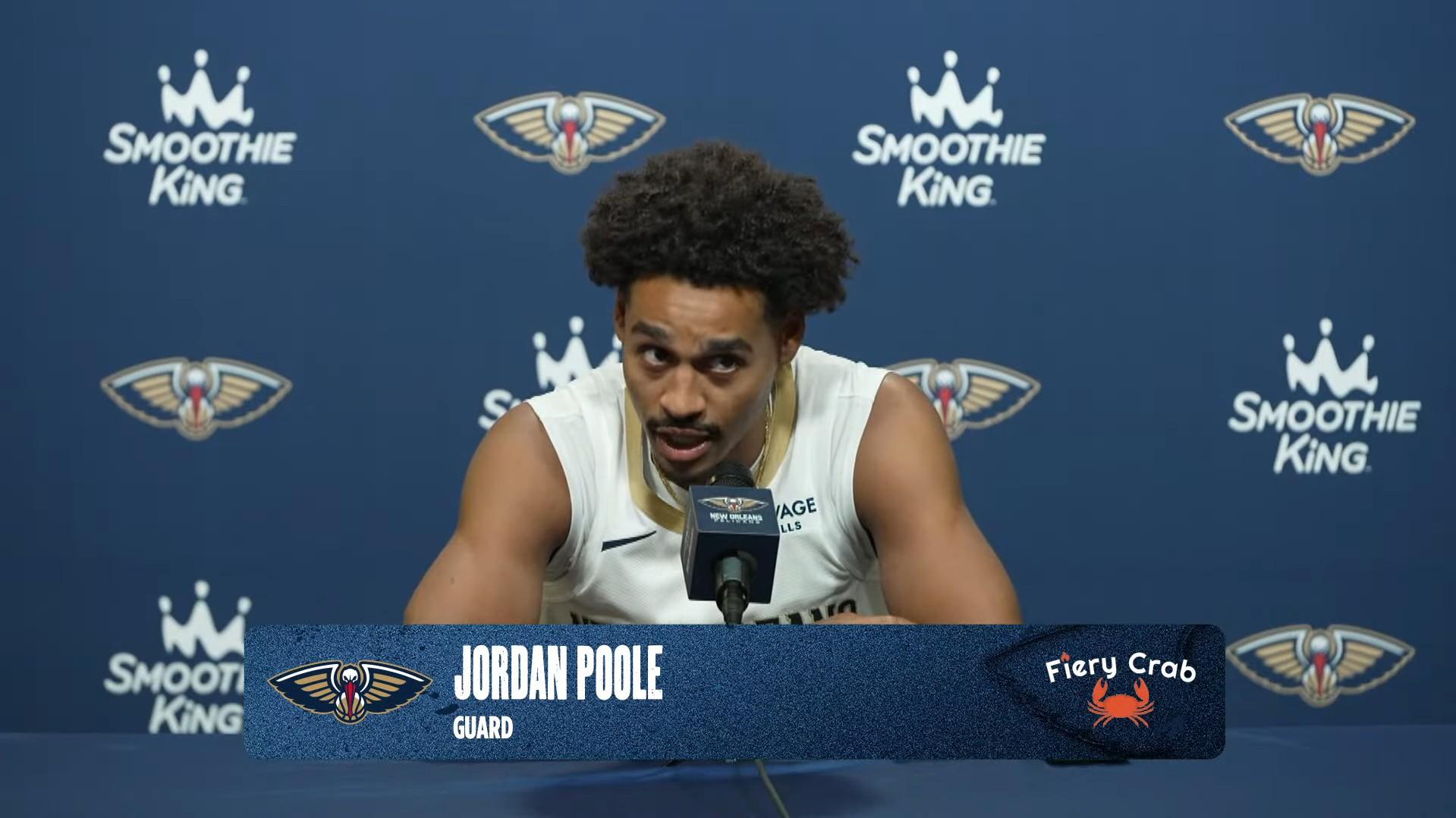 jordan poole pelicans