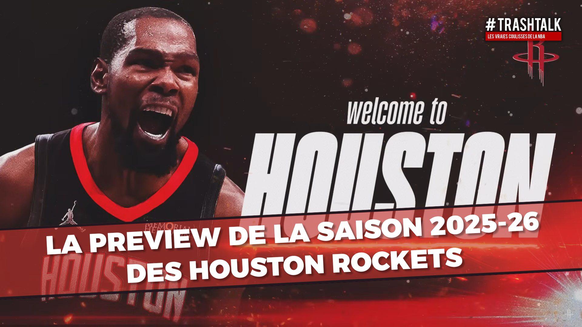 Couverture previews - Saison 2025-2026 Houston Rockets
