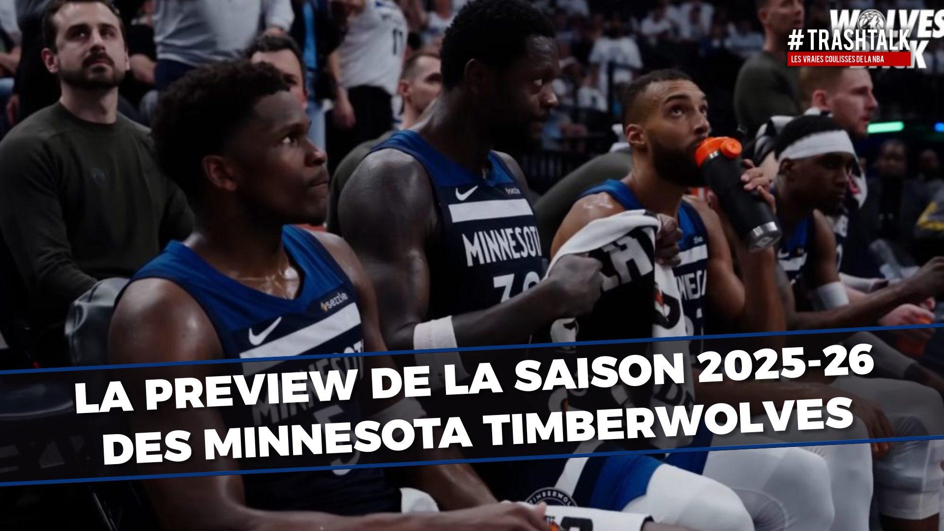 Couverture previews - Saison 2025-2026 Timberwolves