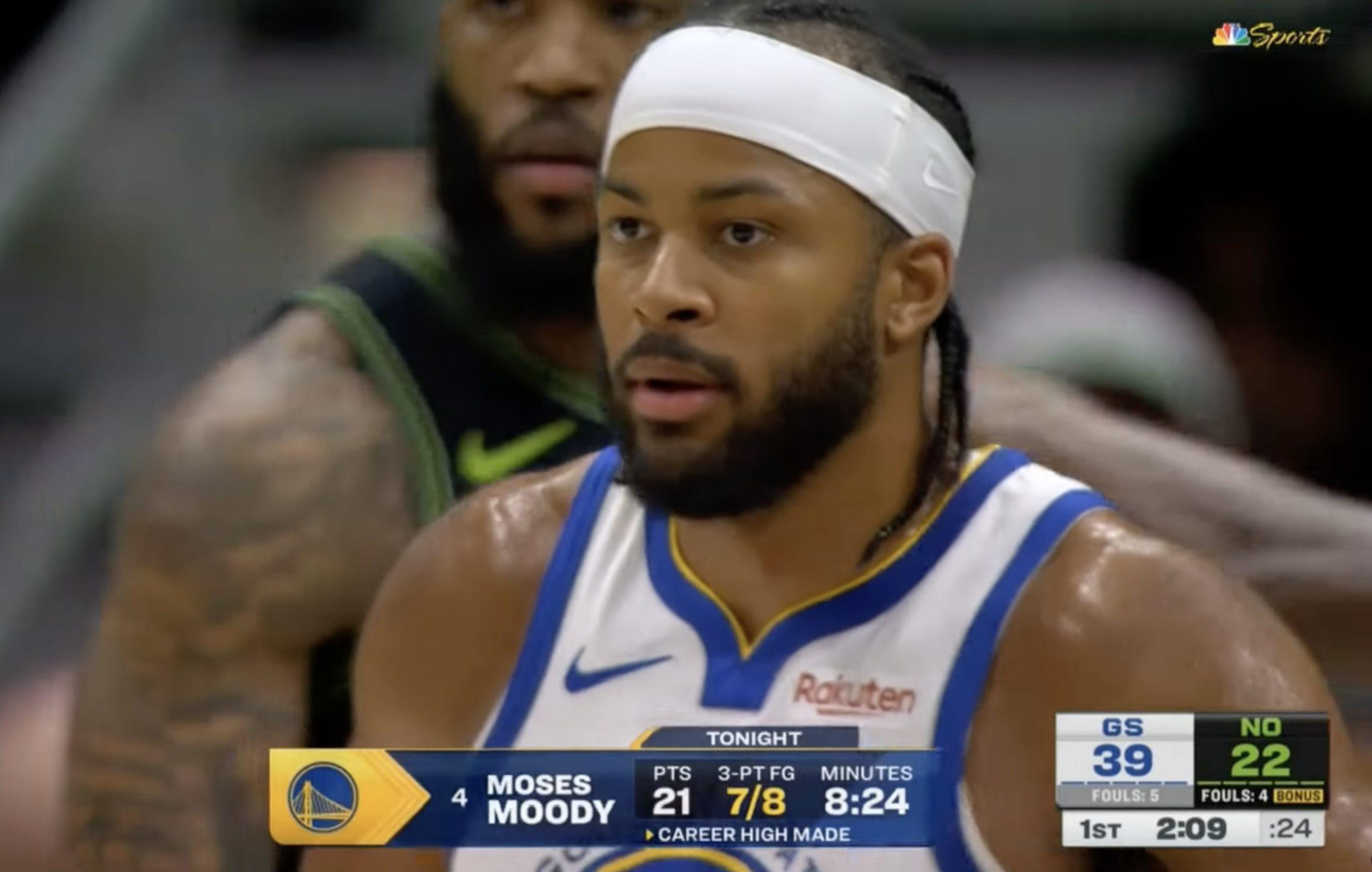 Moses Moody 17 novembre 2025