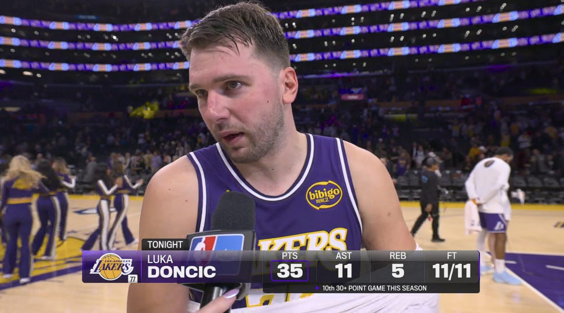 luka doncic 29/11/25