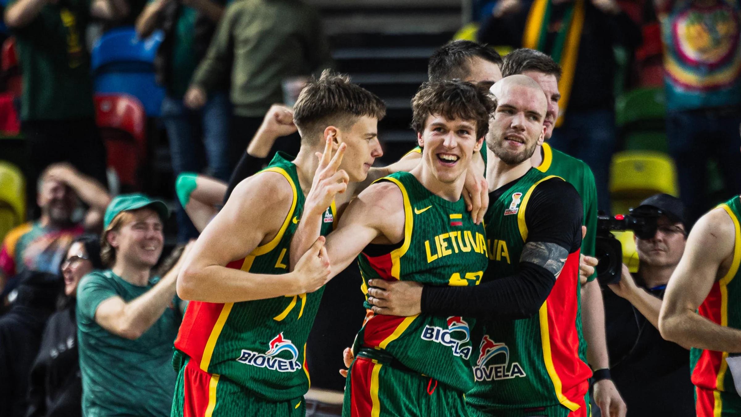 Ignas Sargiunas WC FIBA Qualifier