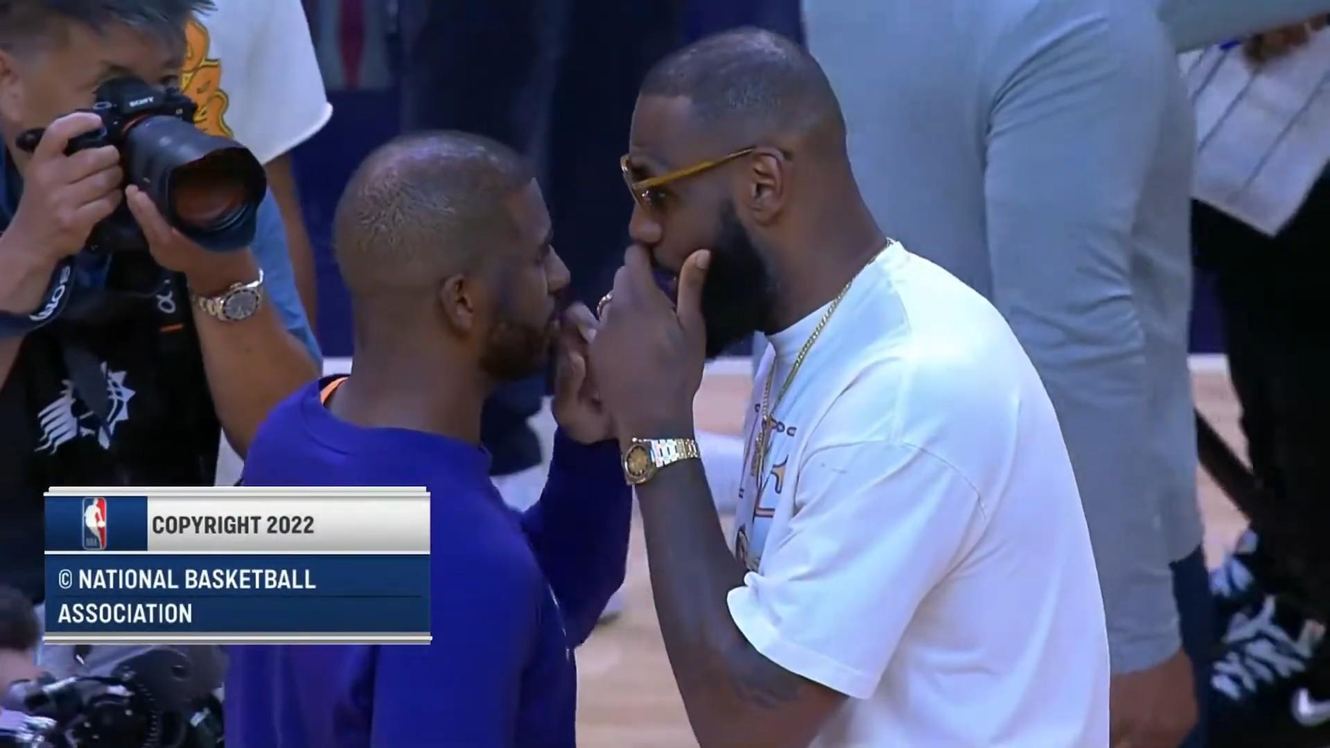 chris paul lebron james