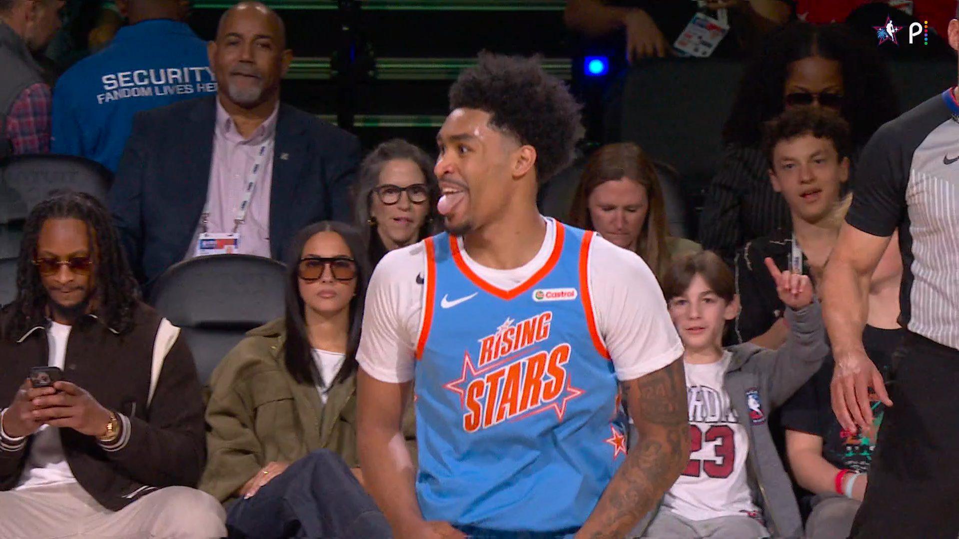 Dylan Harper Rising Stars Challenge 2026-02-14