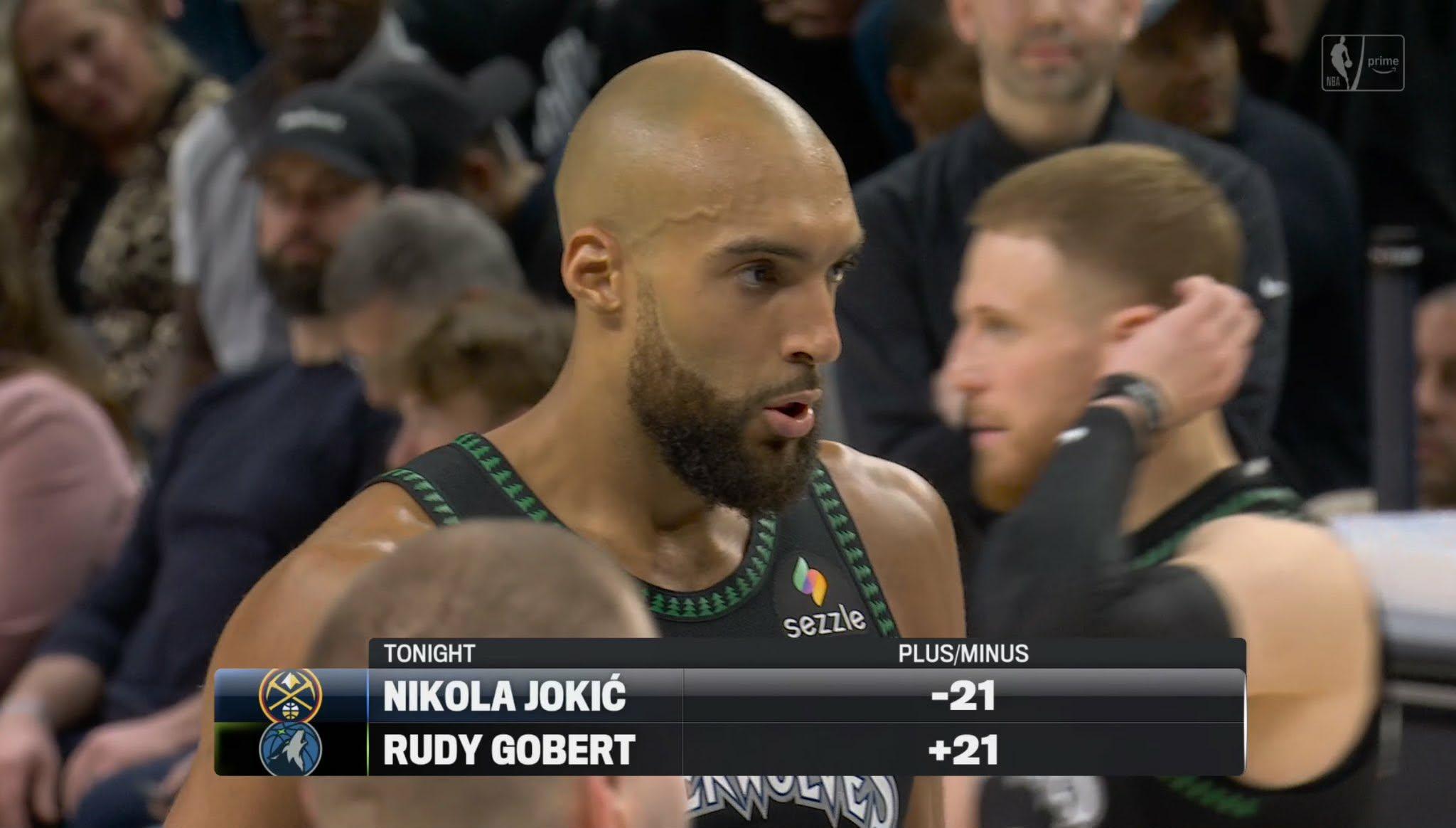 rudy gobert wolves nuggets