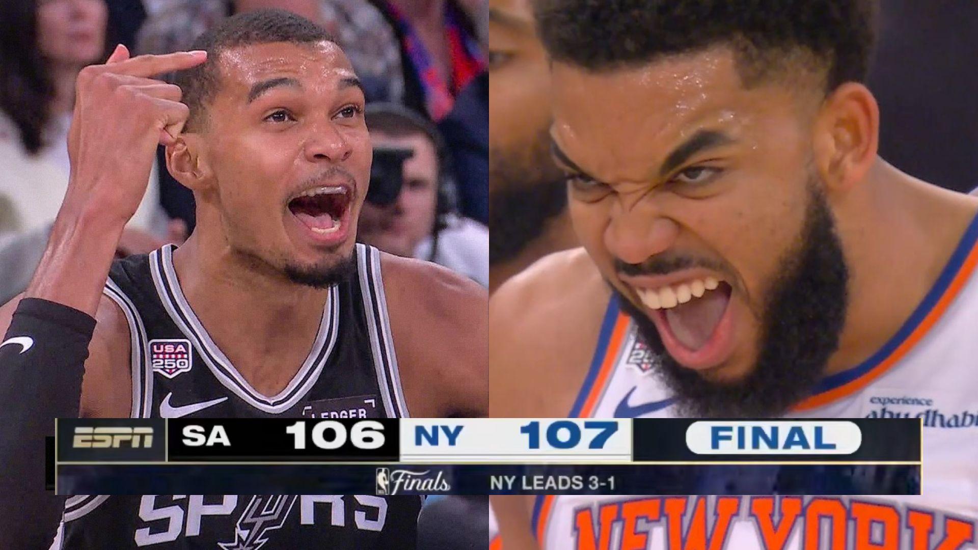 knicks spurs