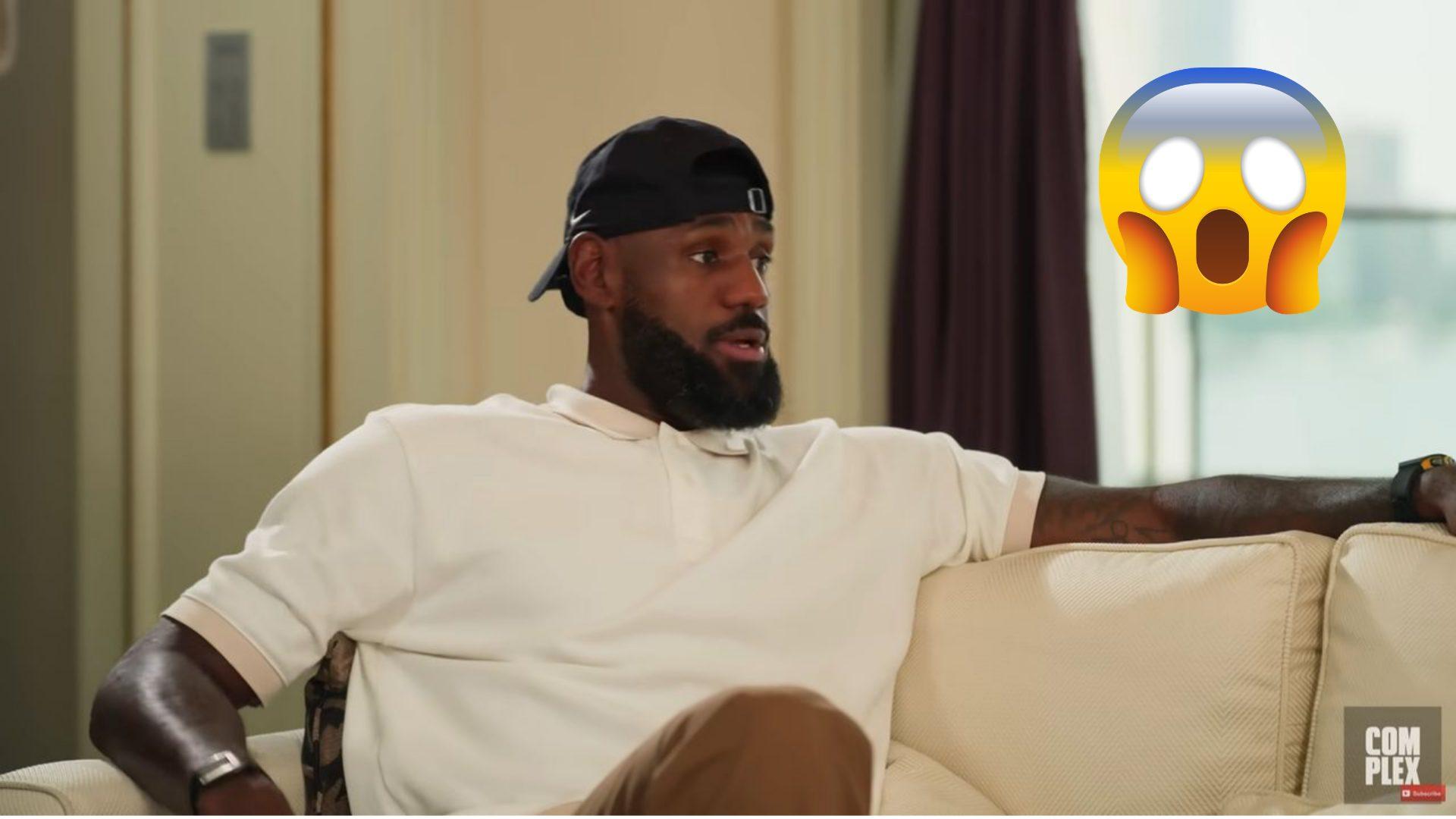React LeBron James
