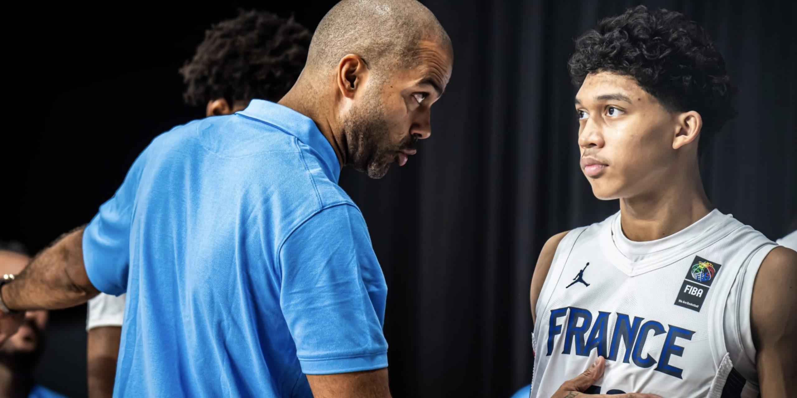 Tony Parker Aaron Towo-Nansi Équipe de France U17