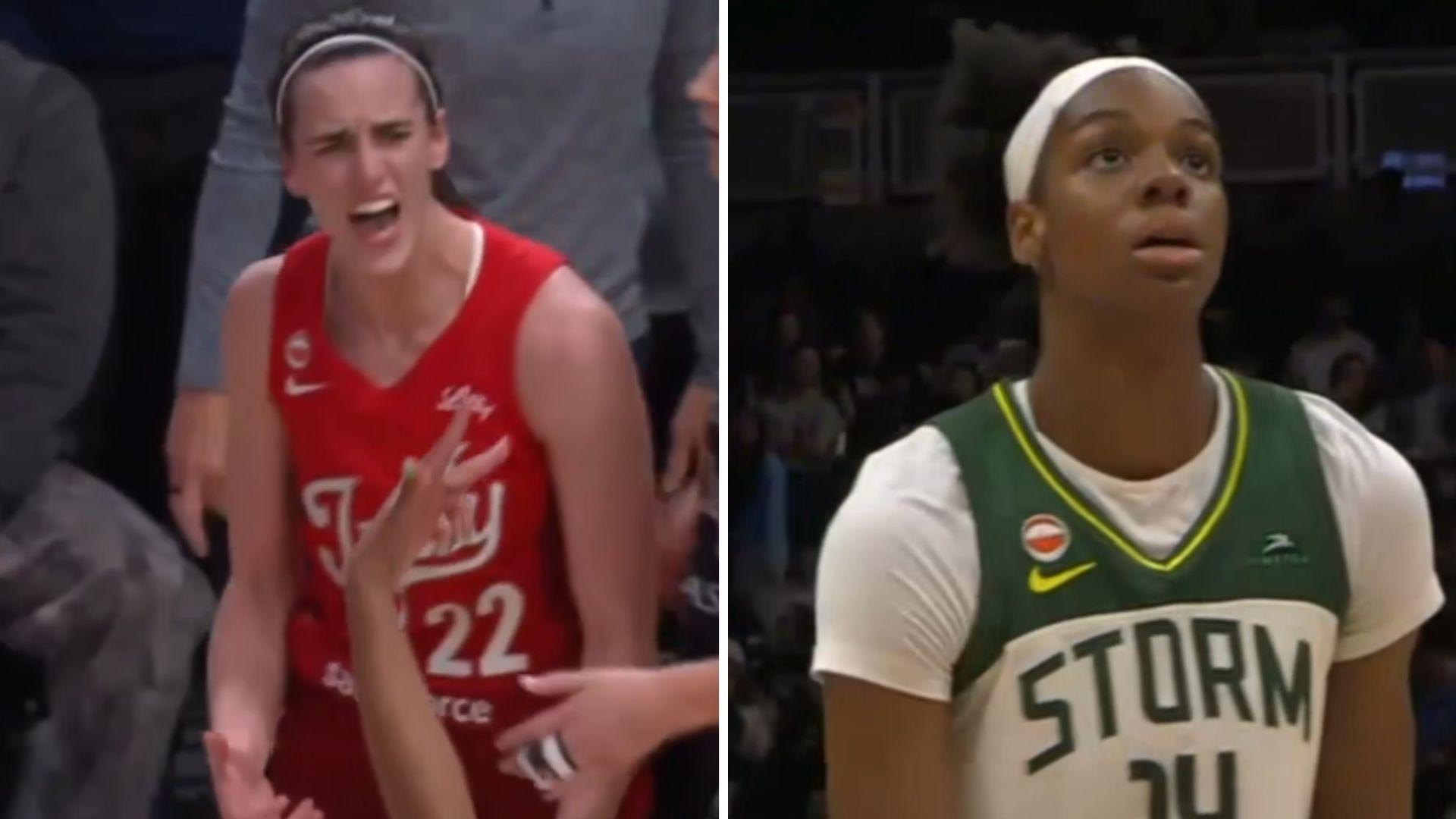 Caitlin Clark Dominique Malonga