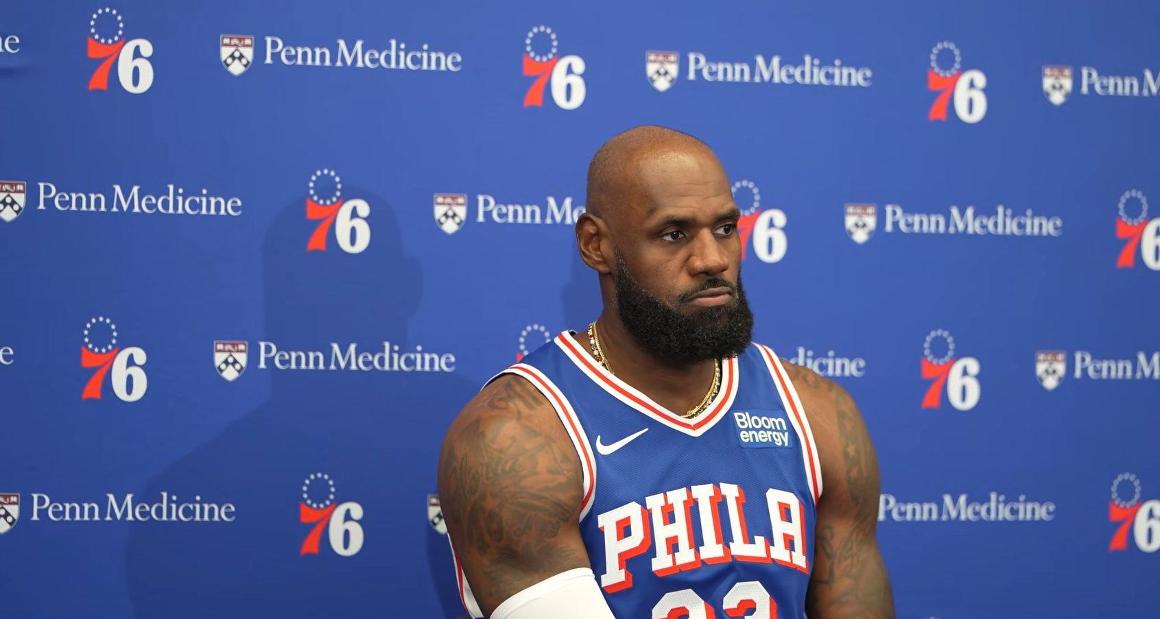 LeBron James Sixers