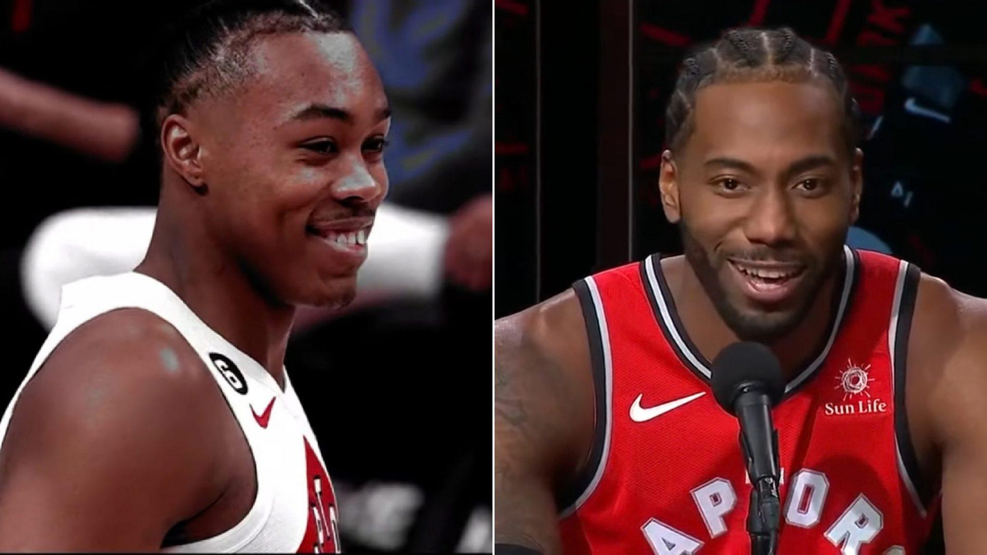 Scottie Barnes Kawhi Leonard Raptors
