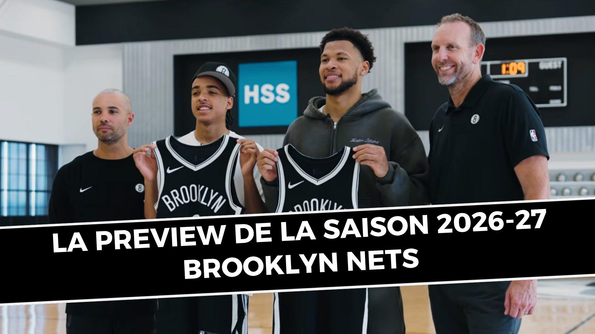 Couverture previews - Saison 2025-2026 Nets Brooklyn