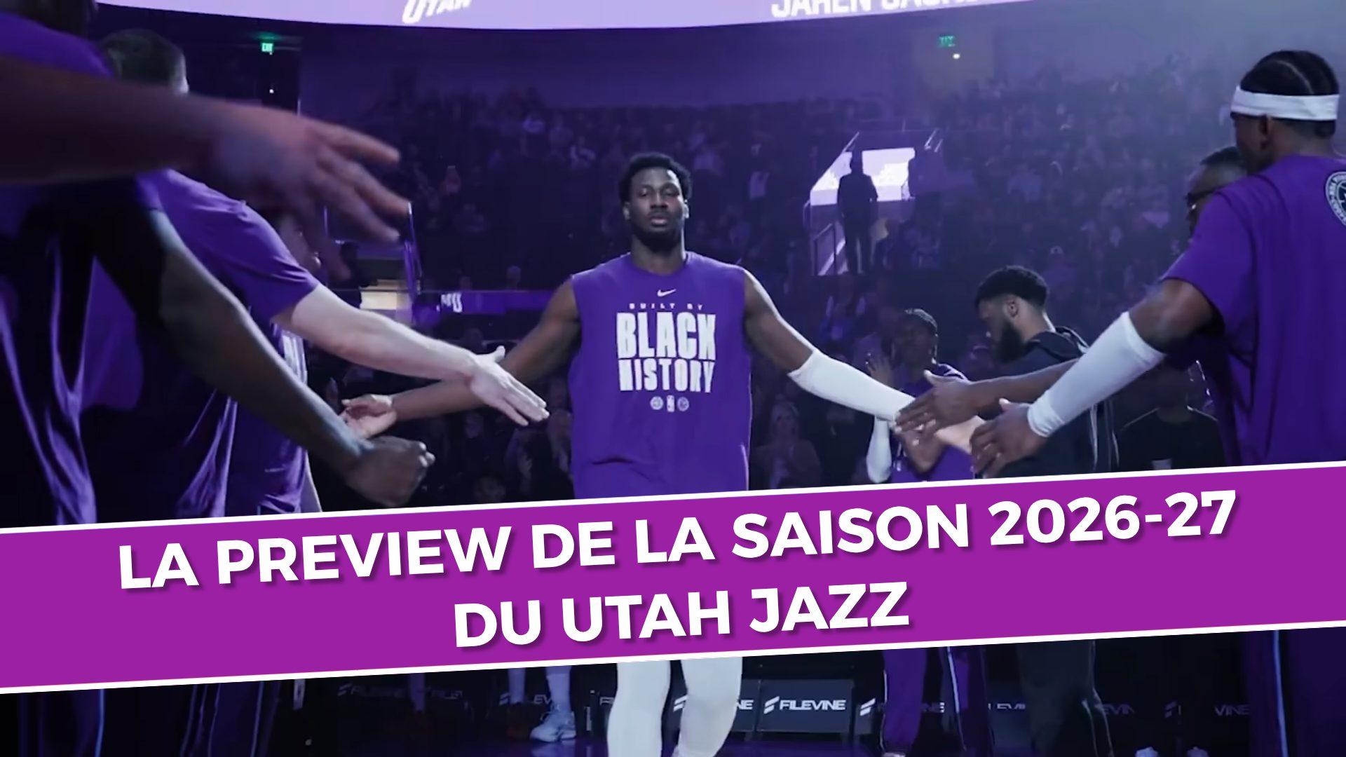 Couverture previews - Saison 2025-2026 Utah Jazz