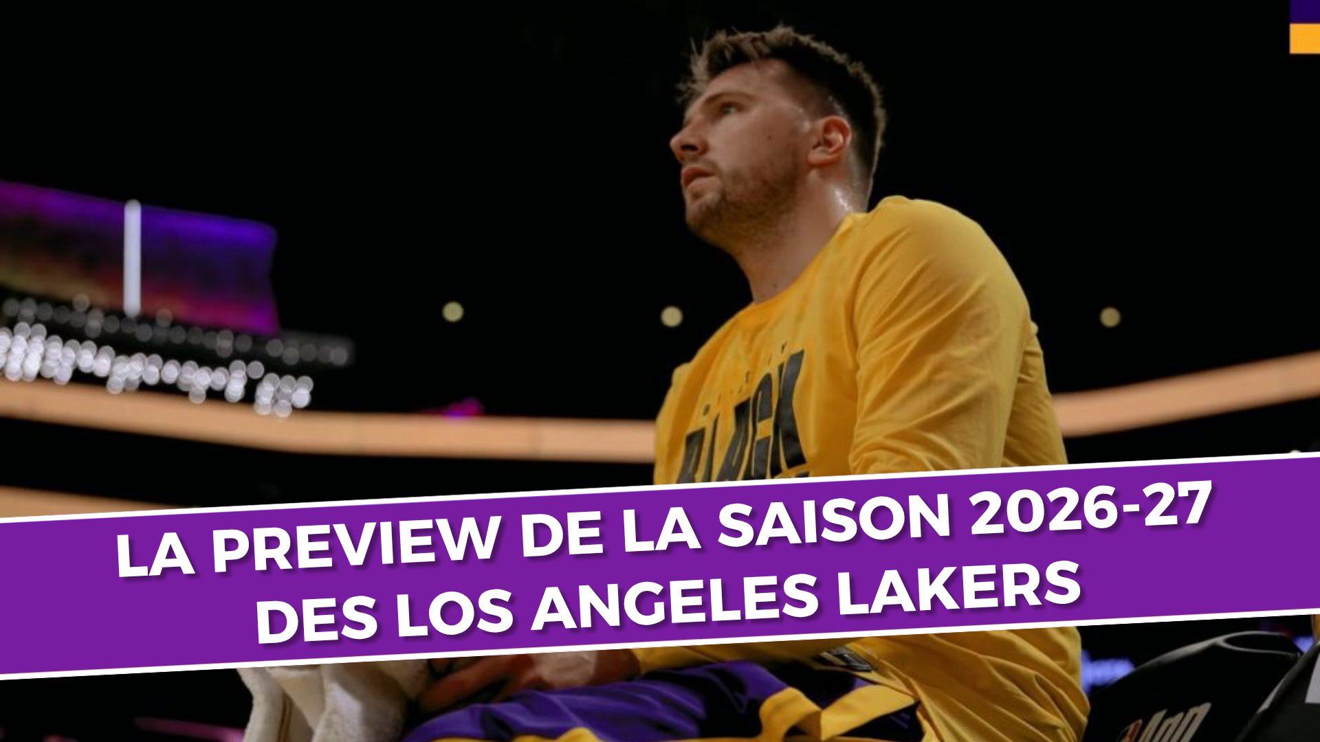 Couverture previews - Saison 2026-2027 LOS ANGELES LAKERS (2)