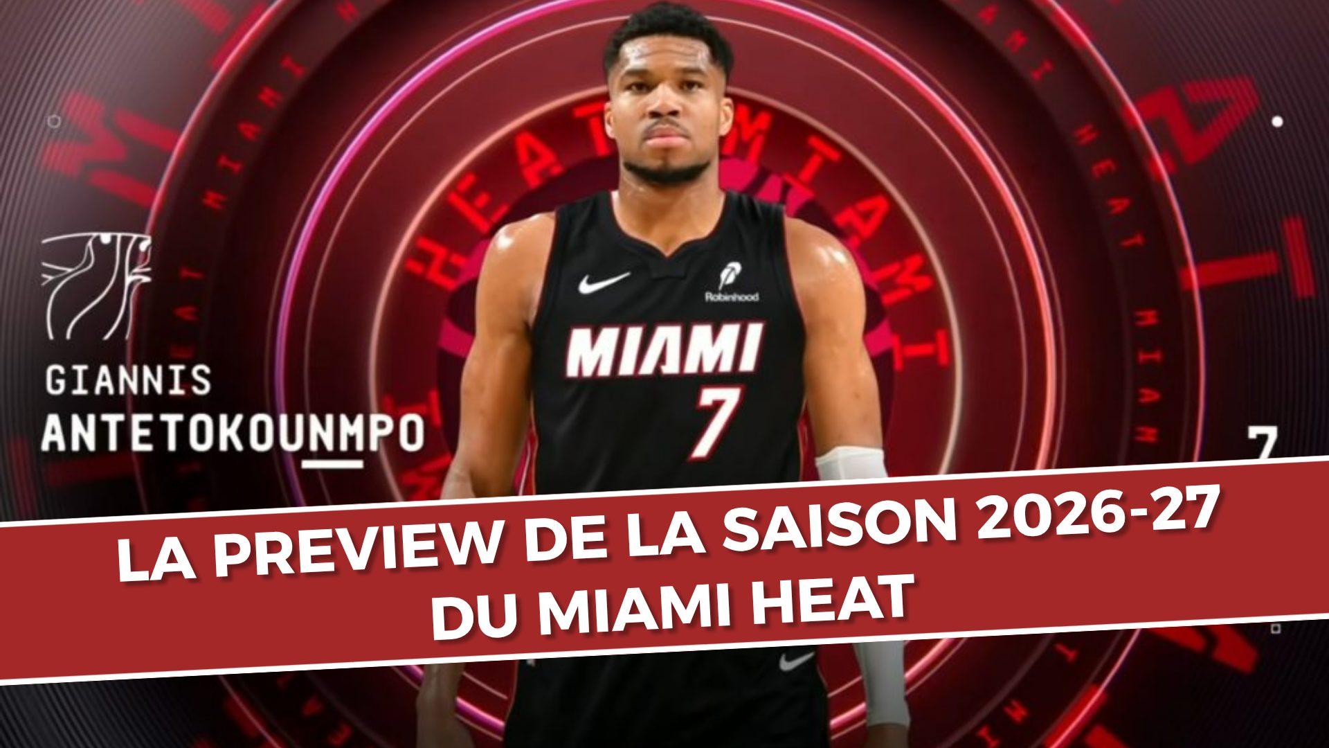 Couverture previews - Saison 2026-2027 Miami Heat