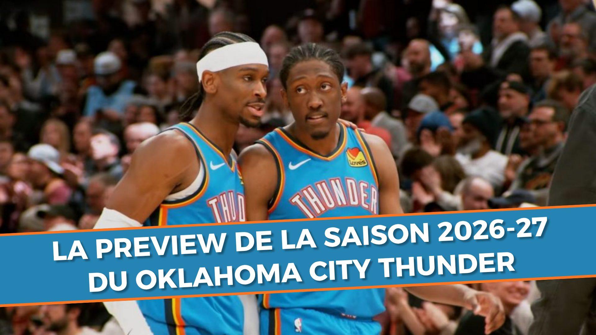 Couverture previews - Saison 2026-2027 Oklahoma City Thunder
