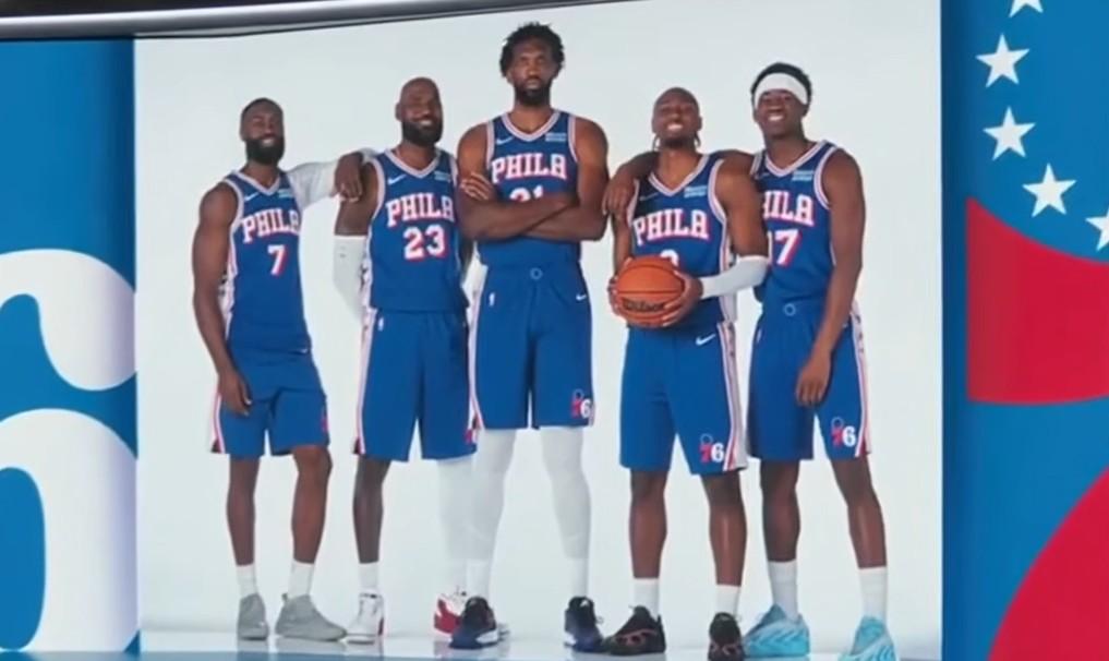 lebron james sixers cinq majeur