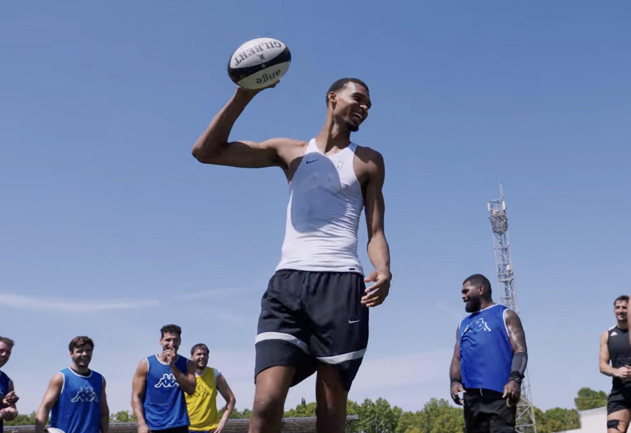 Victor Wembanyama Rugby