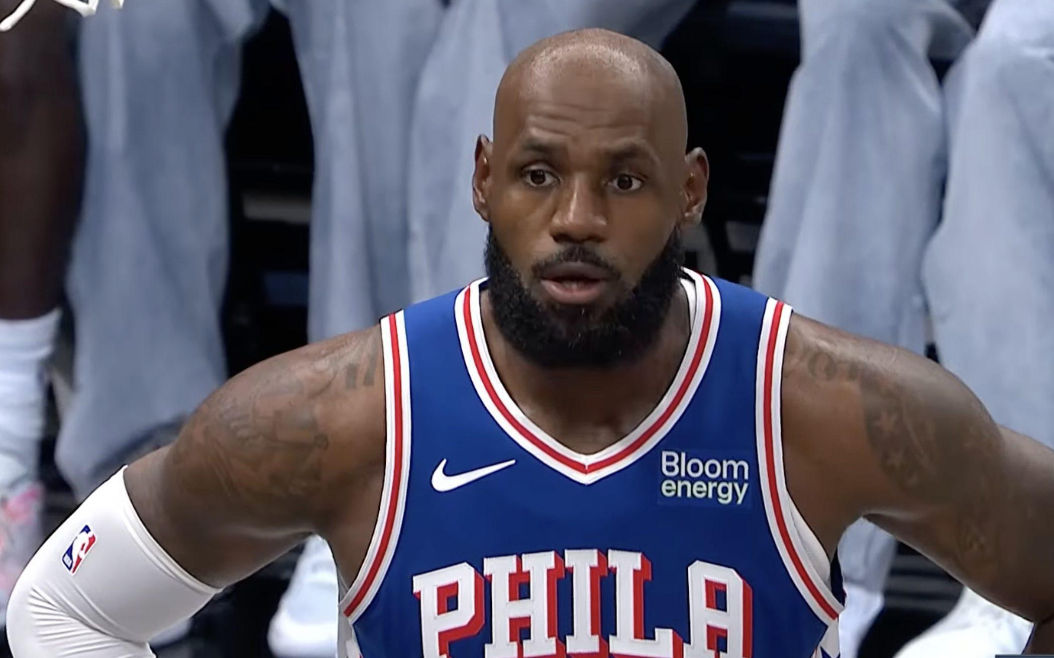 LeBron James Sixers 9 octobre 2026