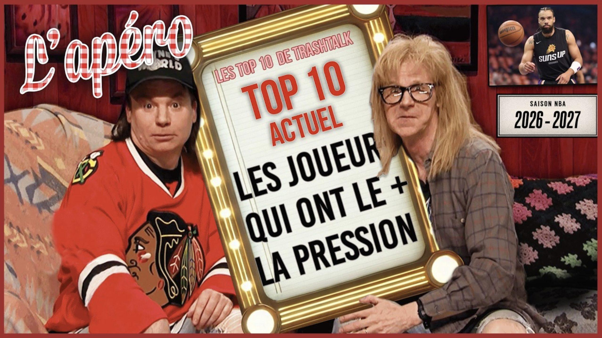 Top 10 des joueurs qui ont le plus la pression TrashTalk