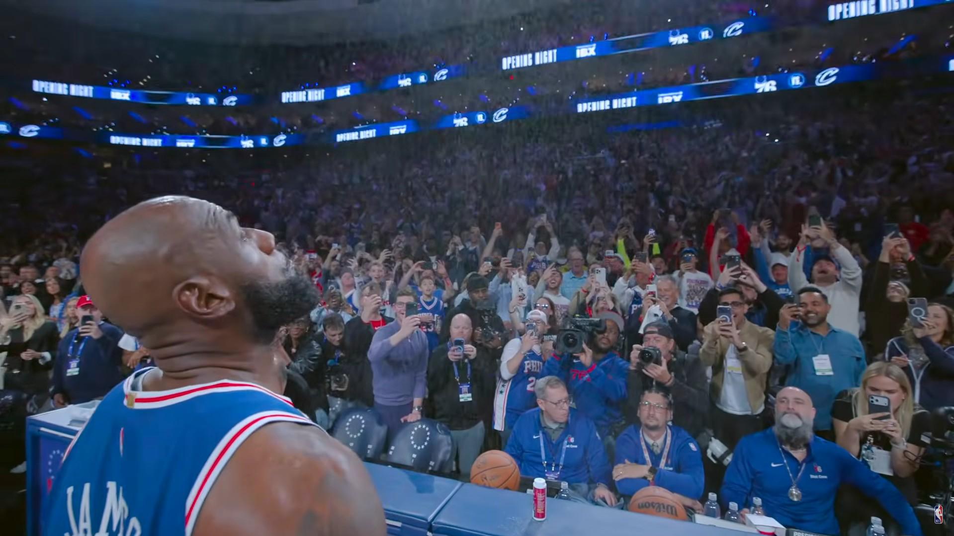 lebron james sixers fans